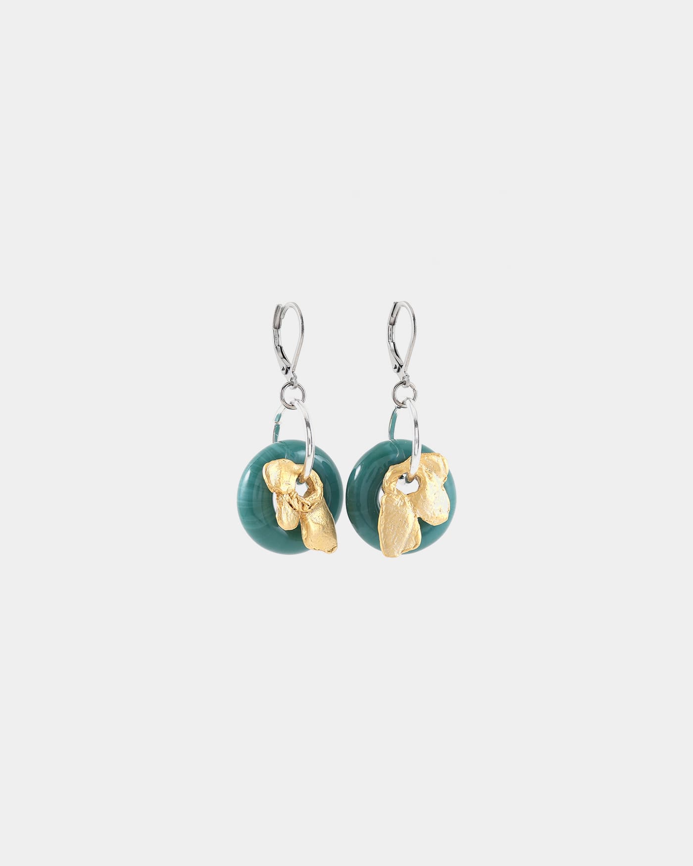 Boucles d'oreilles Procyon Deux tons