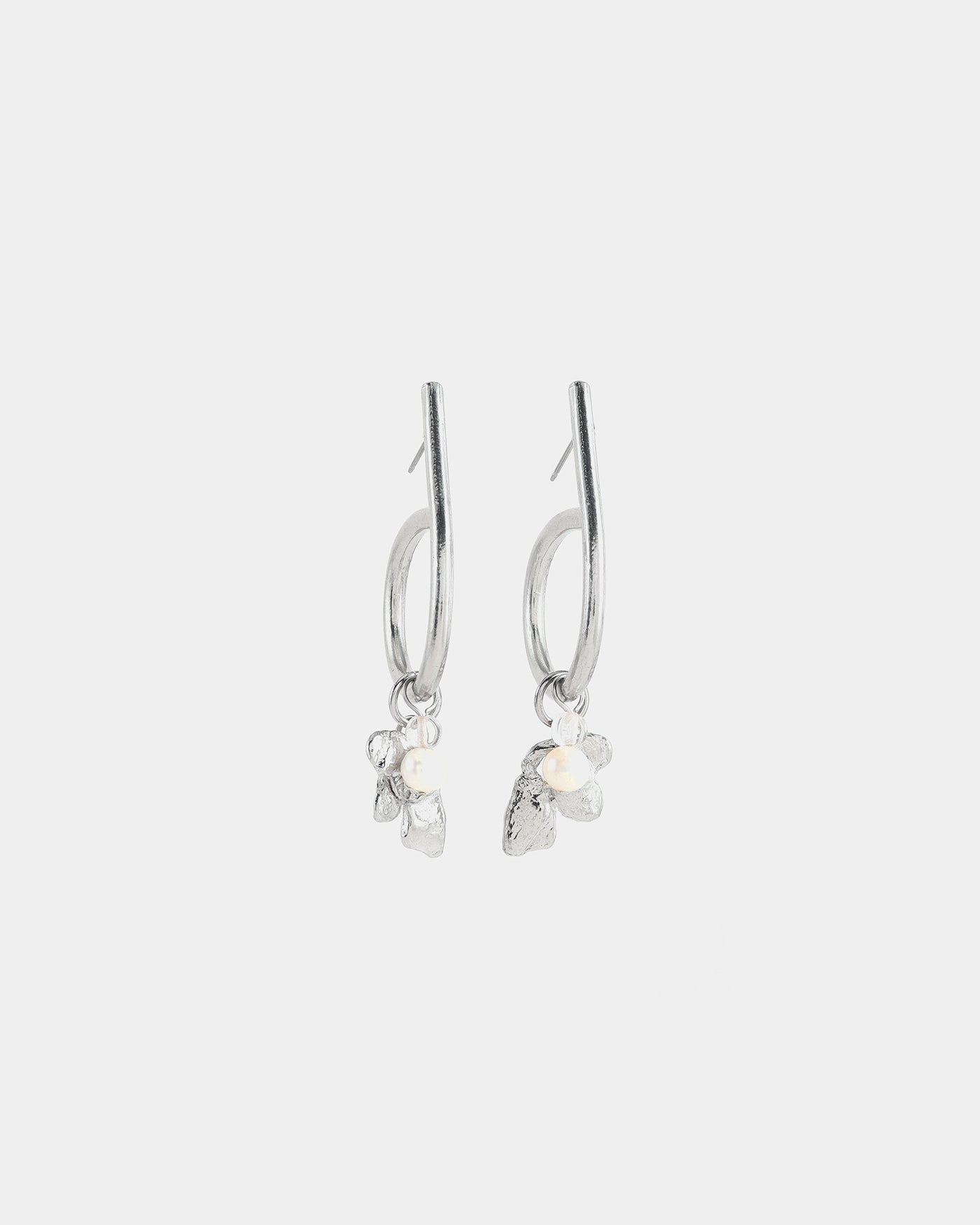 Boucles d'oreilles Wasald Argent