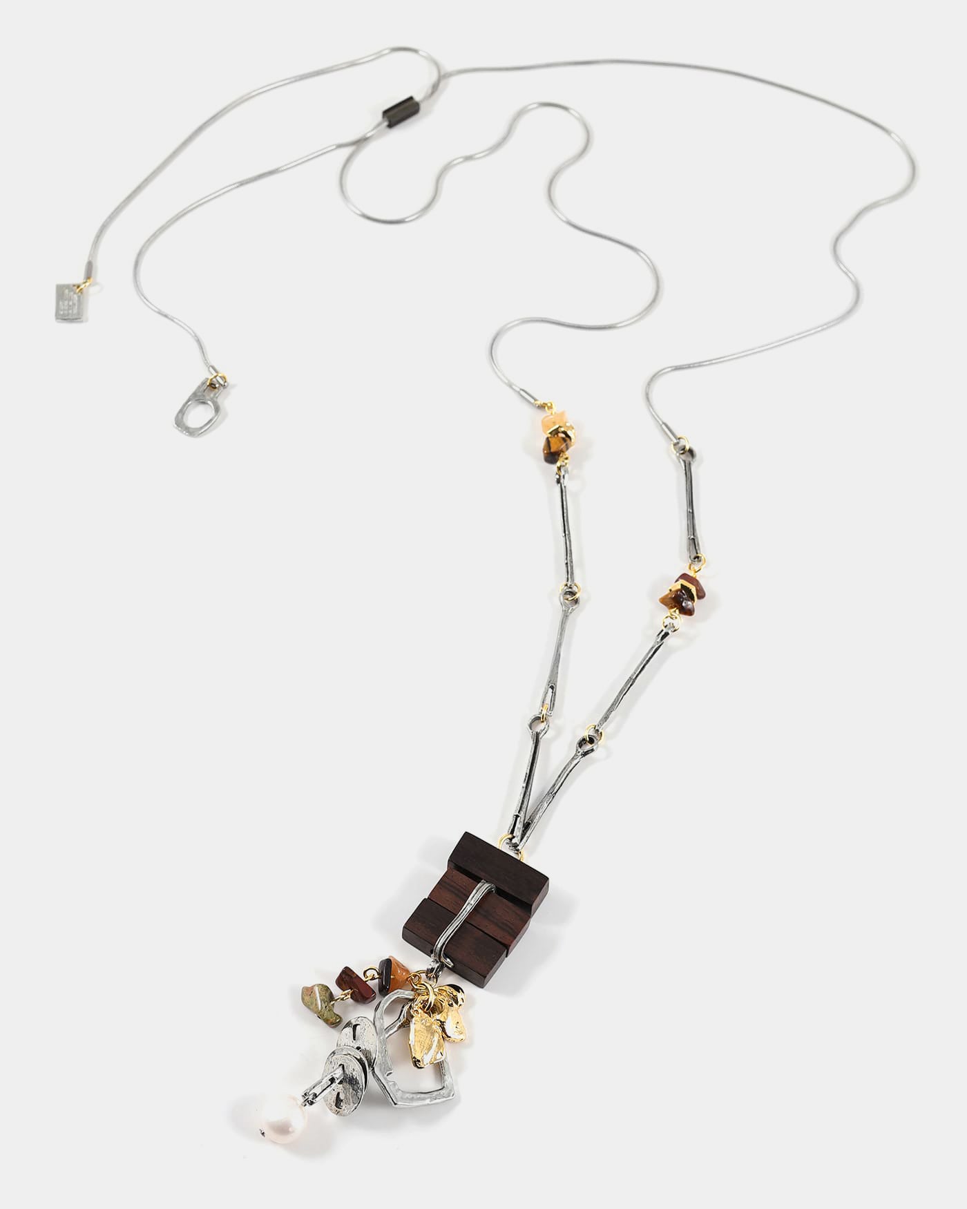 Phenix Two-tone Necklace