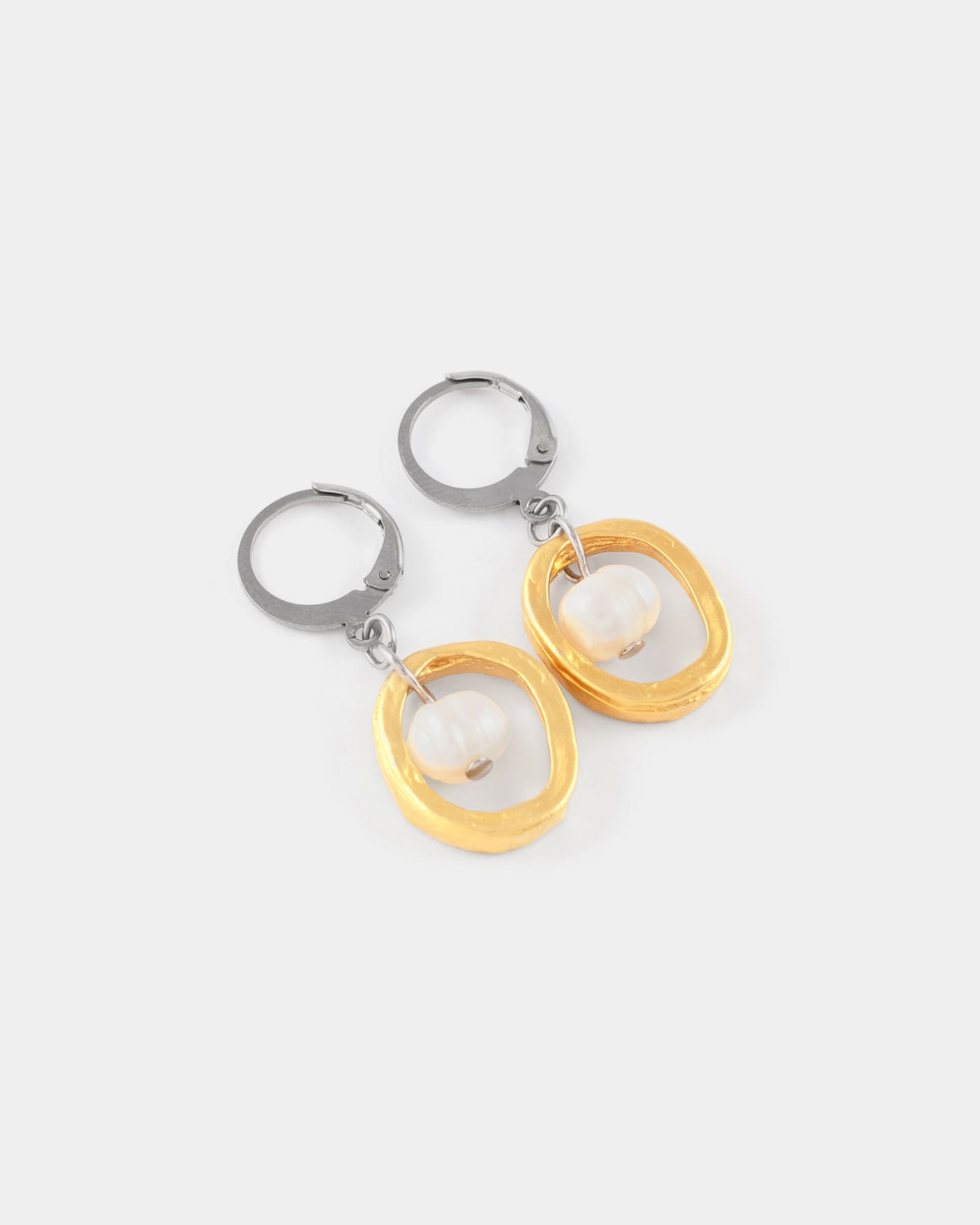 Boucles d'oreilles Dragea Deux tons