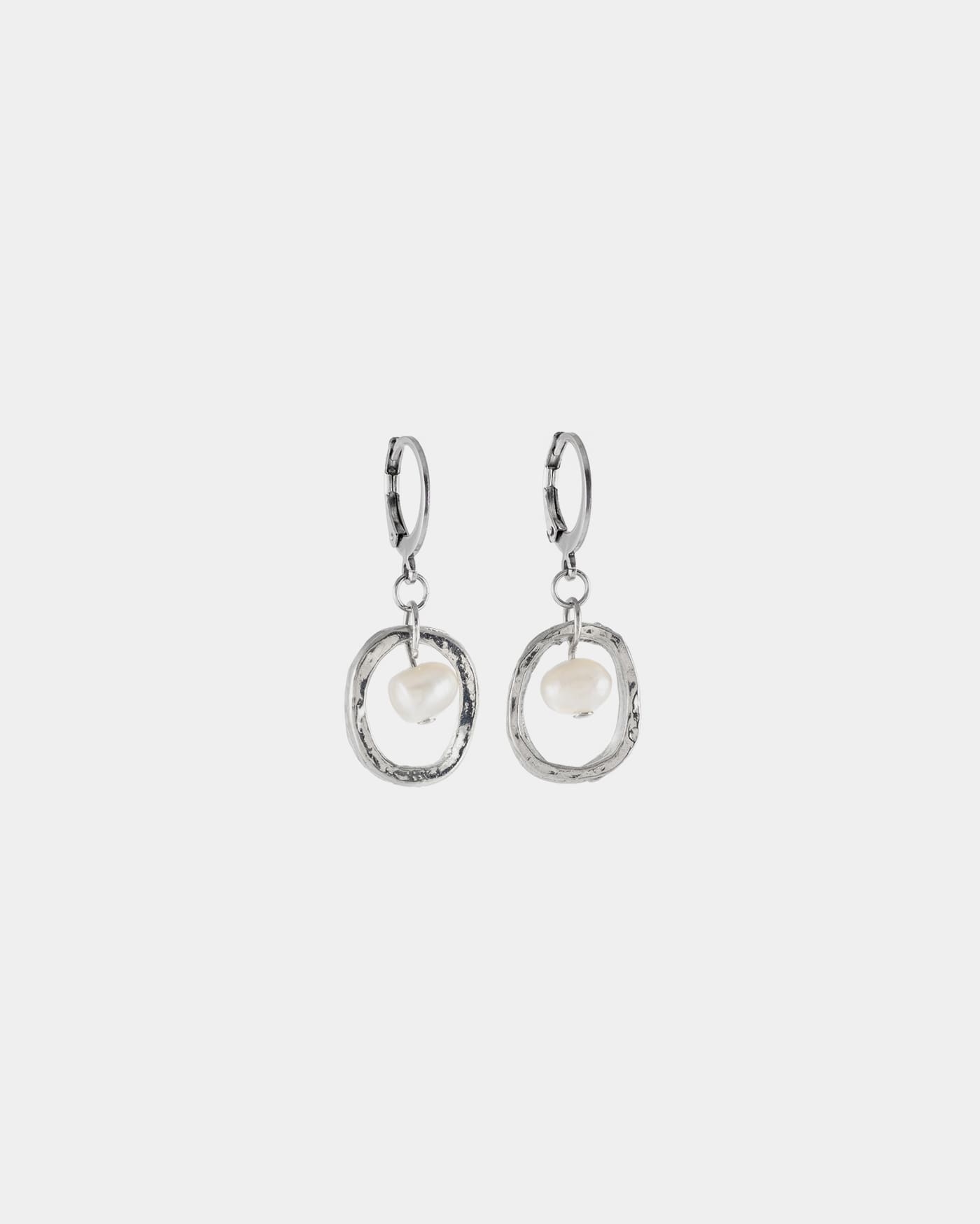 Boucles d'oreilles Dragea Argent