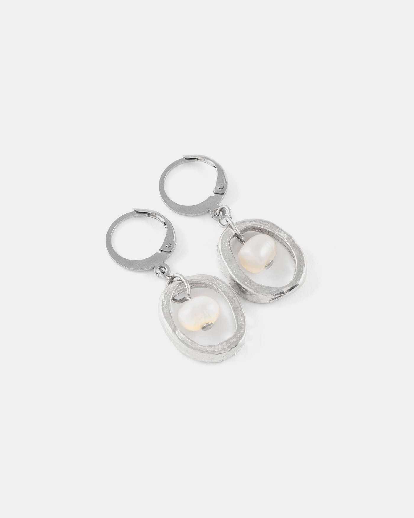 Boucles d'oreilles Dragea Argent