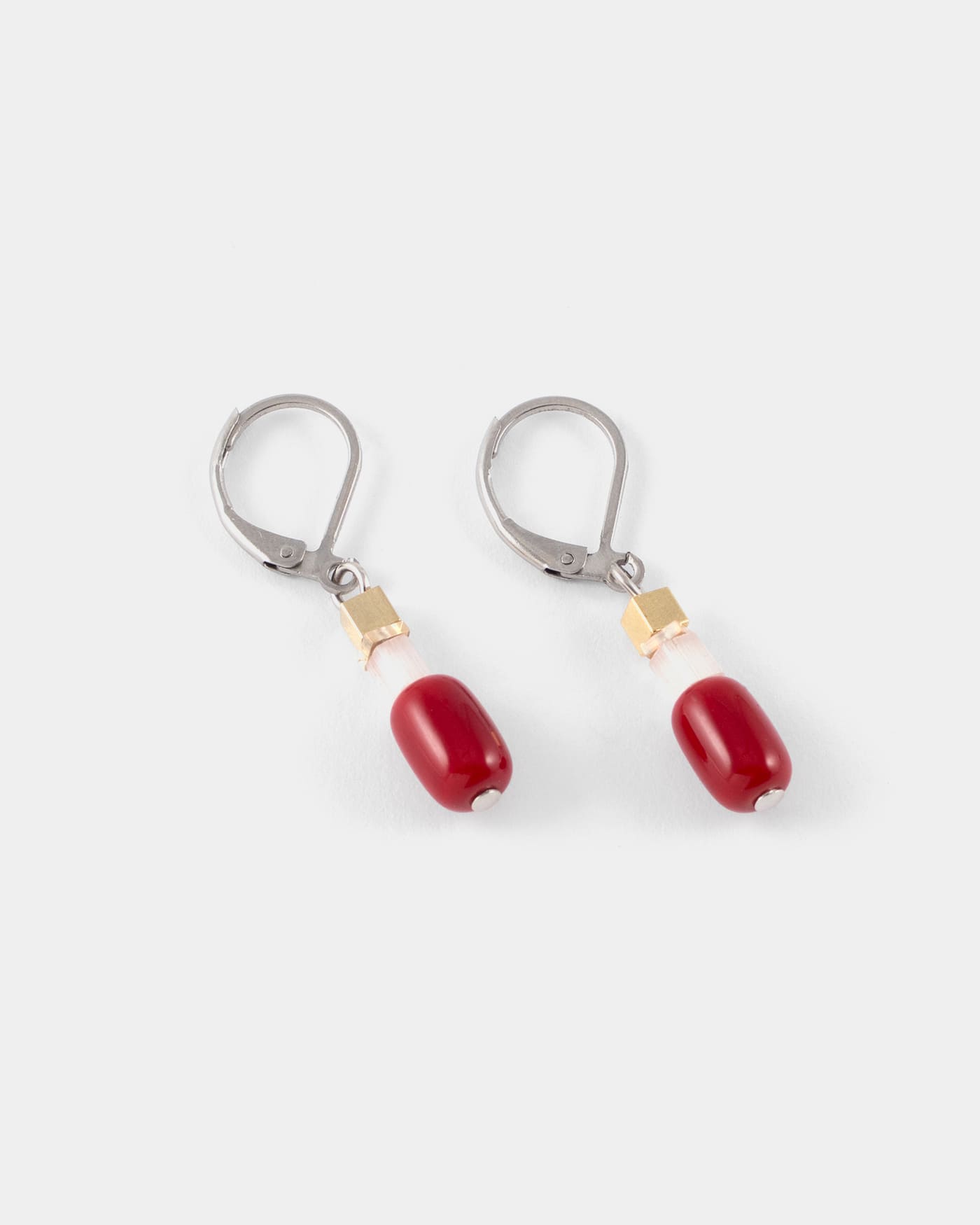 Boucles d'oreilles Clarina Deux tons
