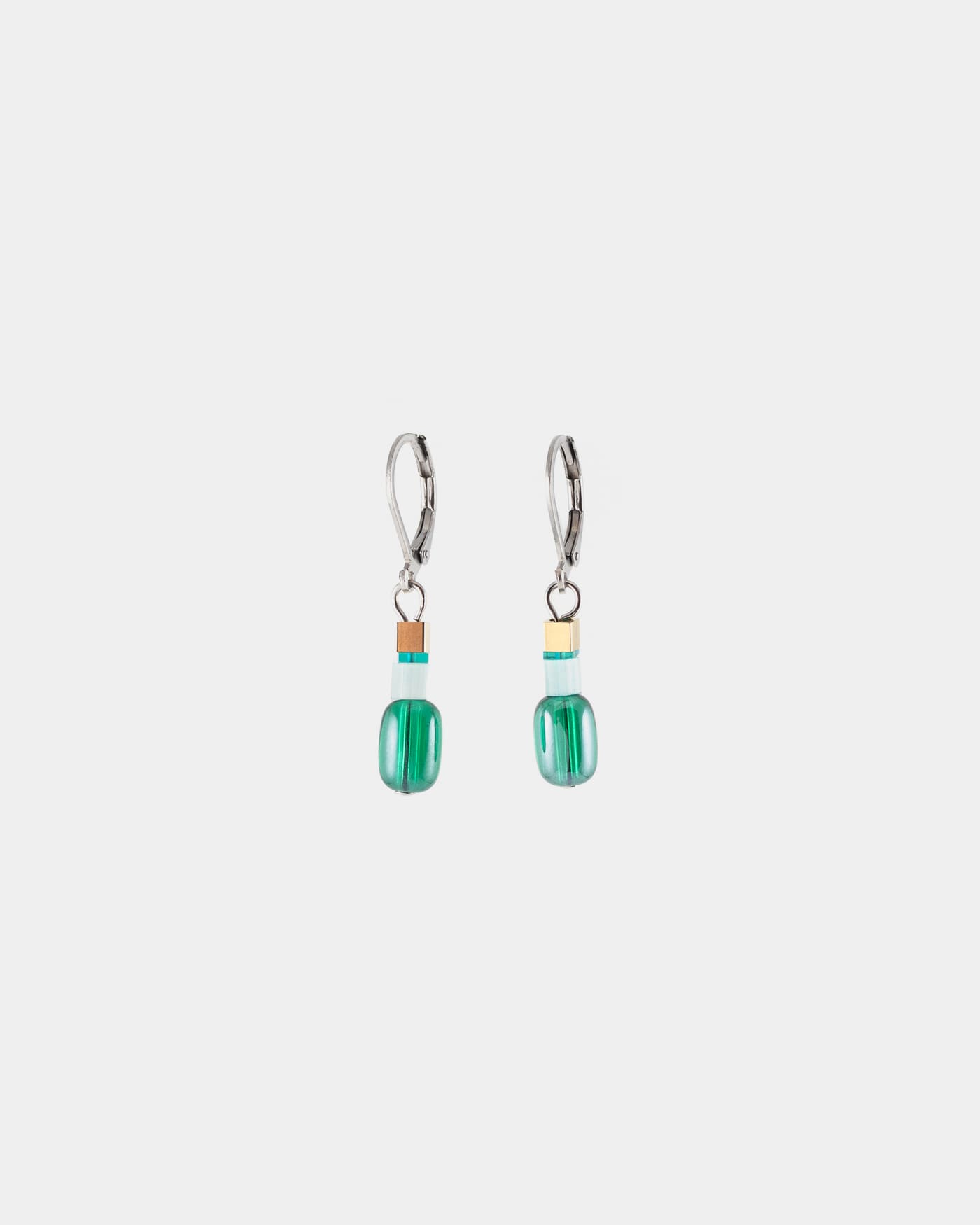 Boucles d'oreilles Clarina Deux tons