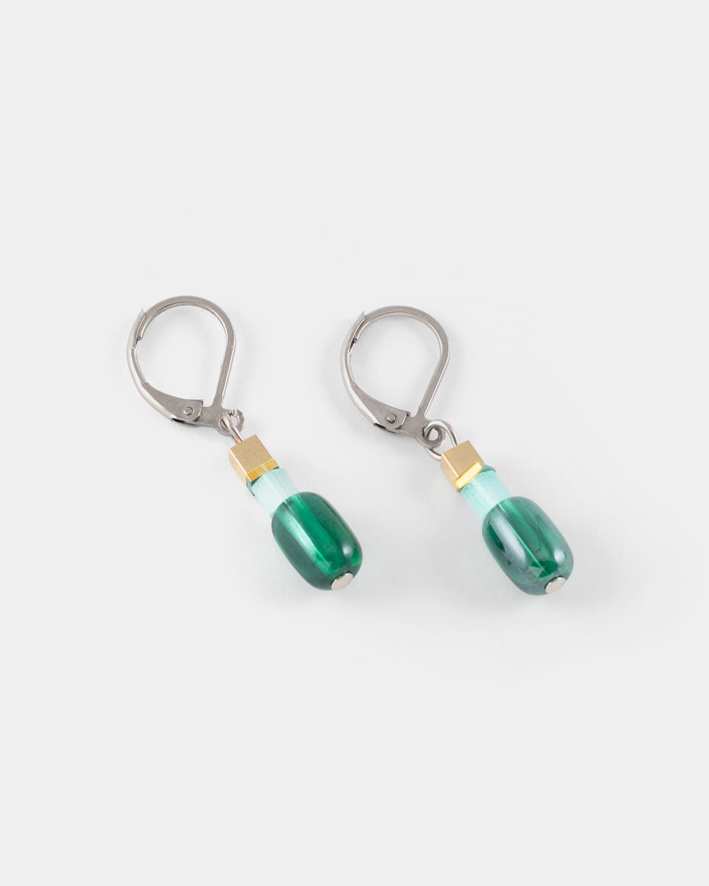 Boucles d'oreilles Clarina Deux tons