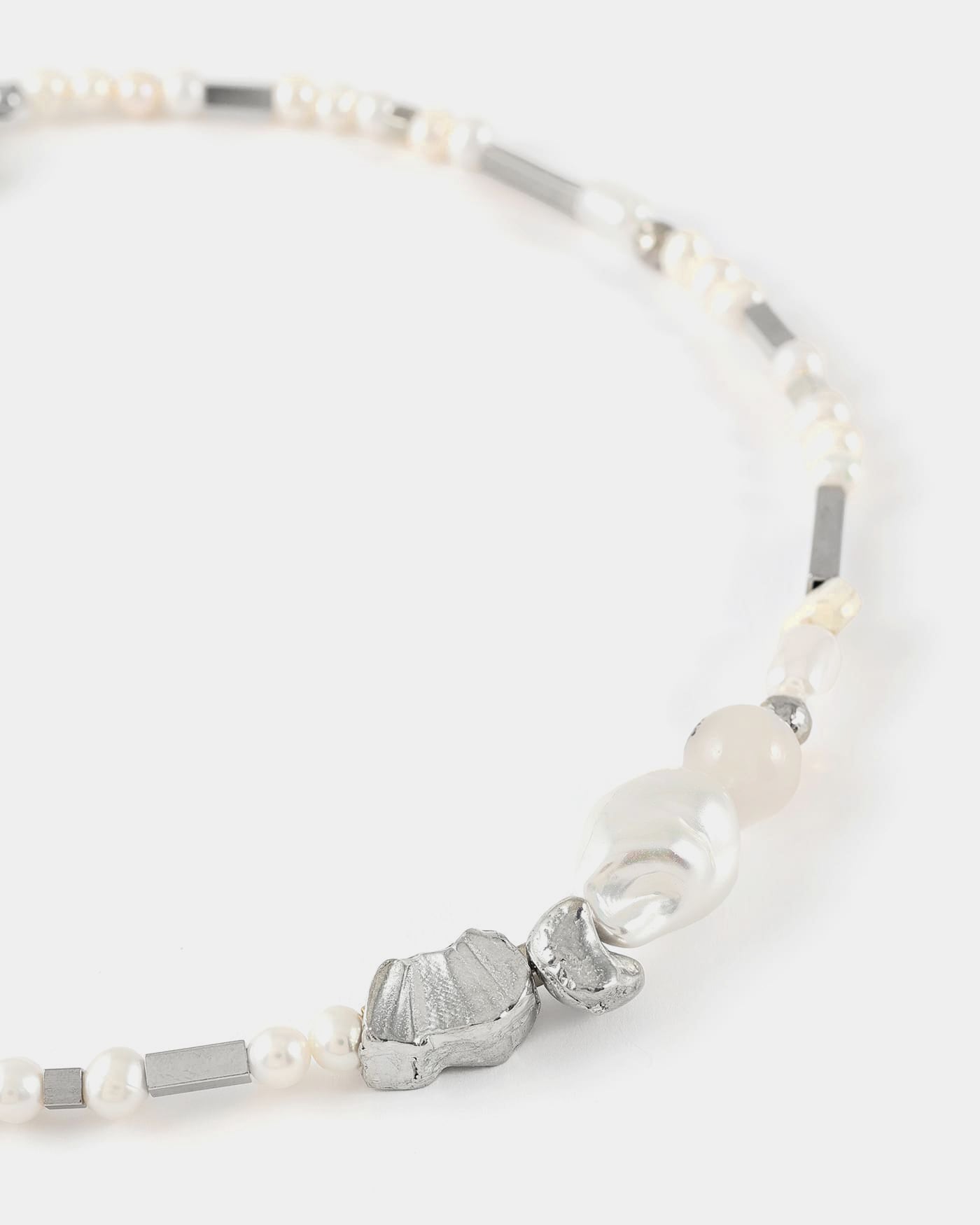 Collier Typha Argent