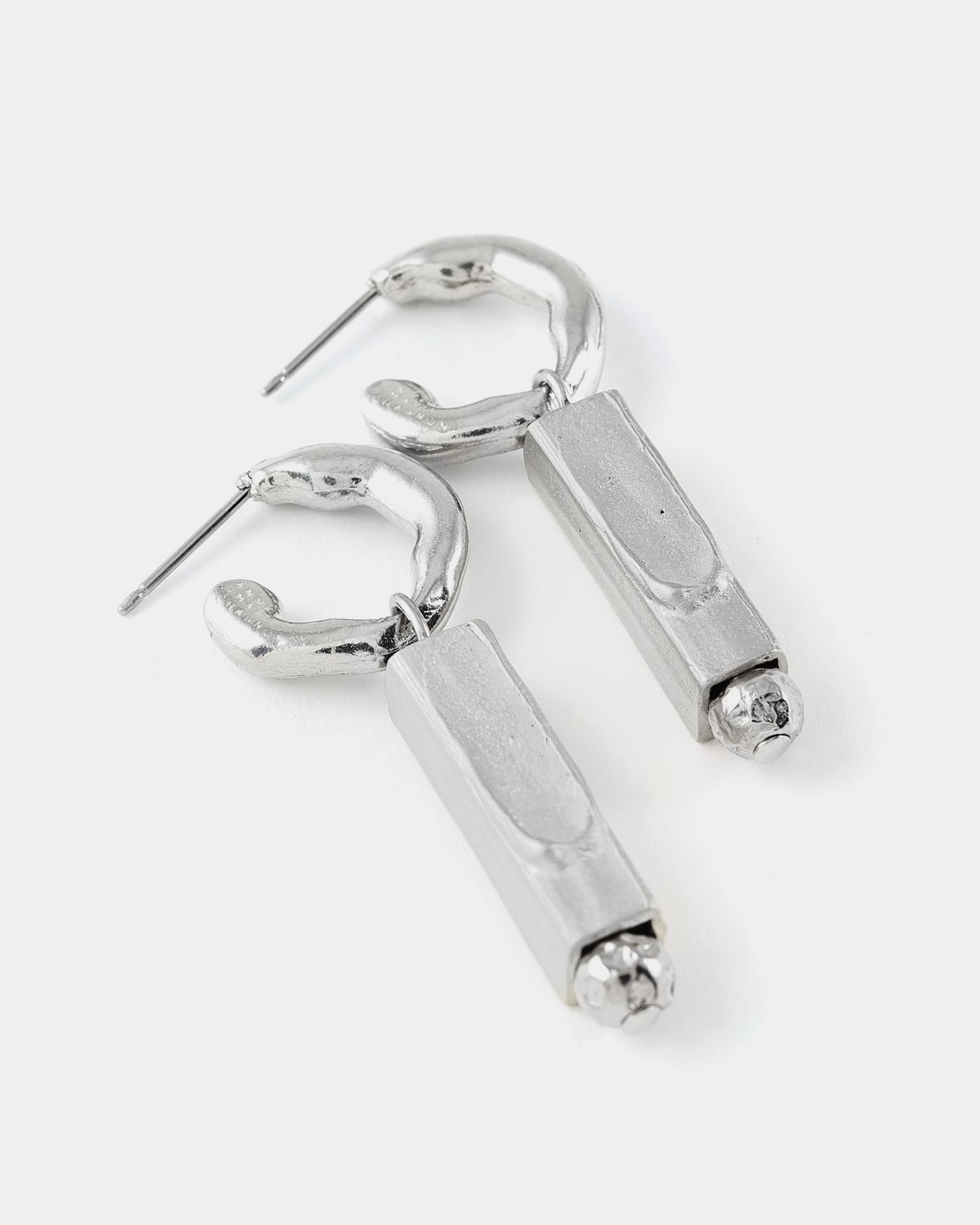 Vermer Silver Earrings