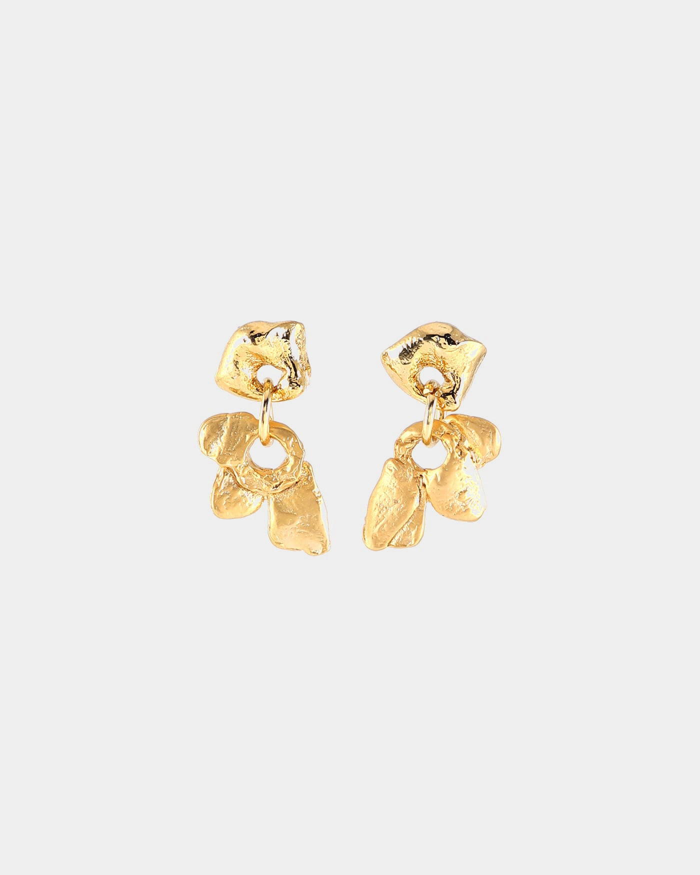 Meno Gold Earrings