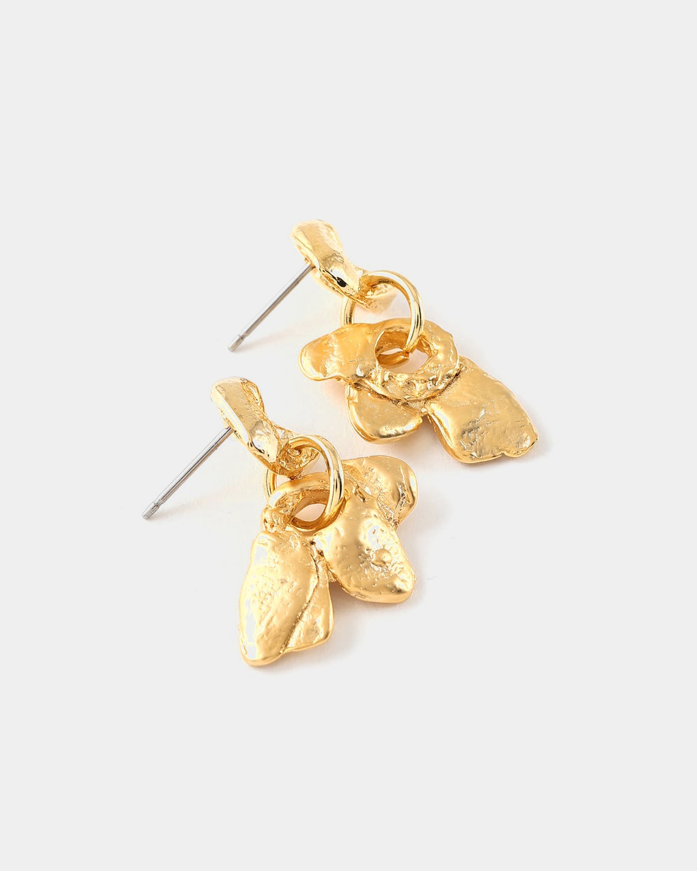 Meno Gold Earrings