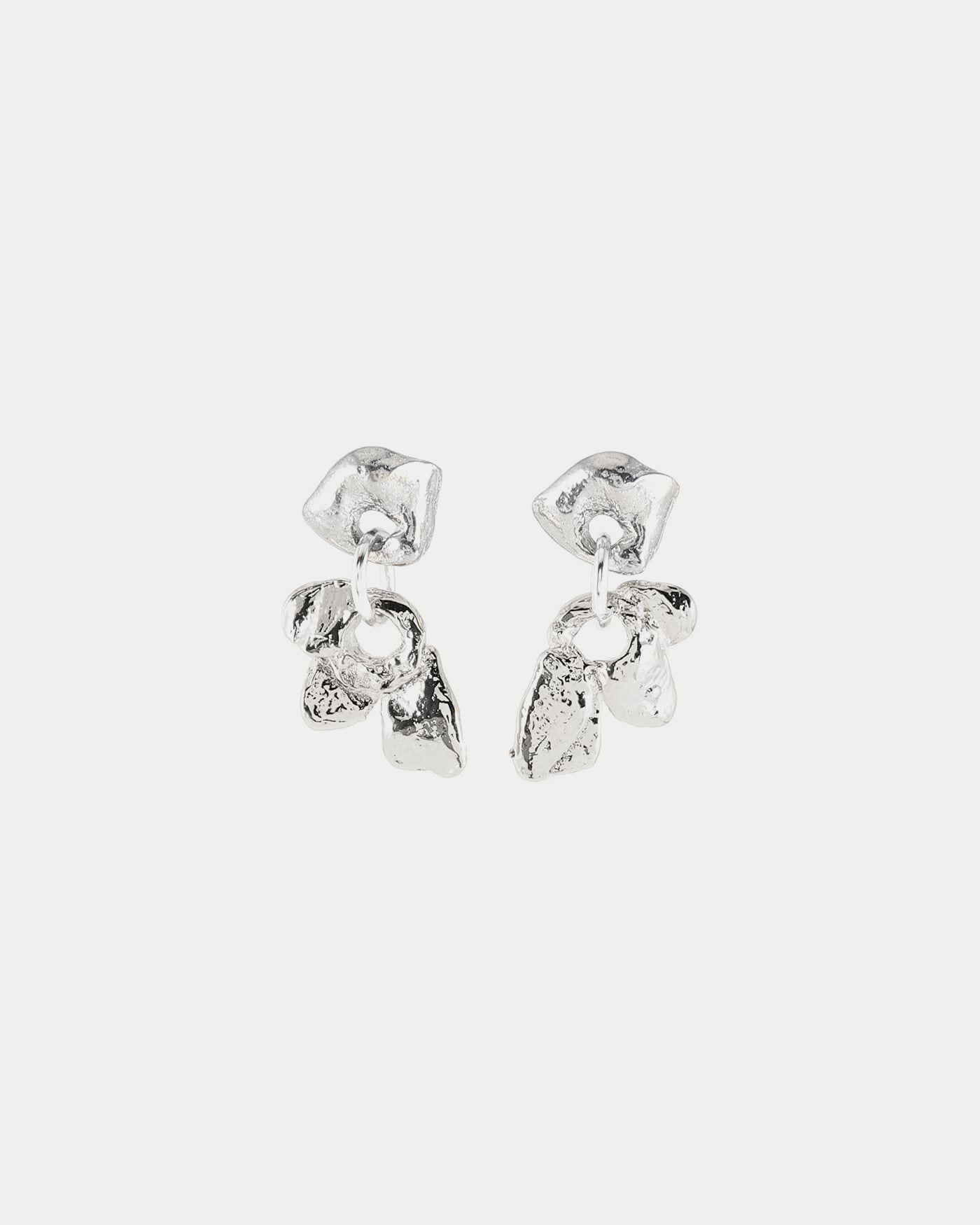 Meno Silver Earrings