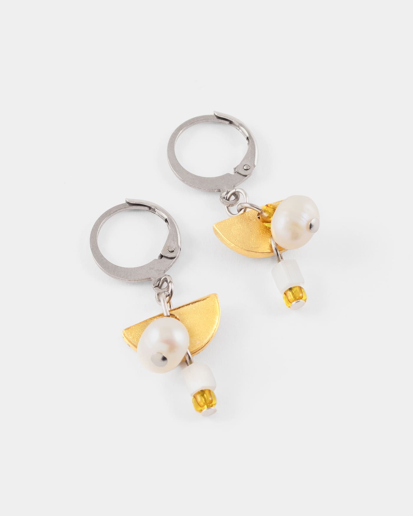 Boucles d'oreilles Fivrel Deux tons