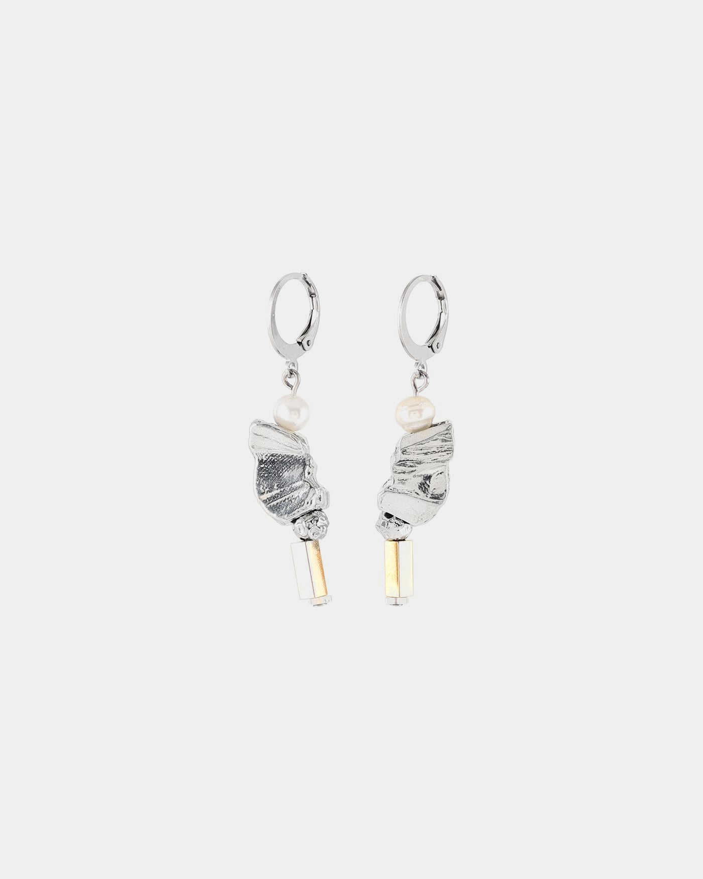 Boucles d'oreilles Ostar Deux tons