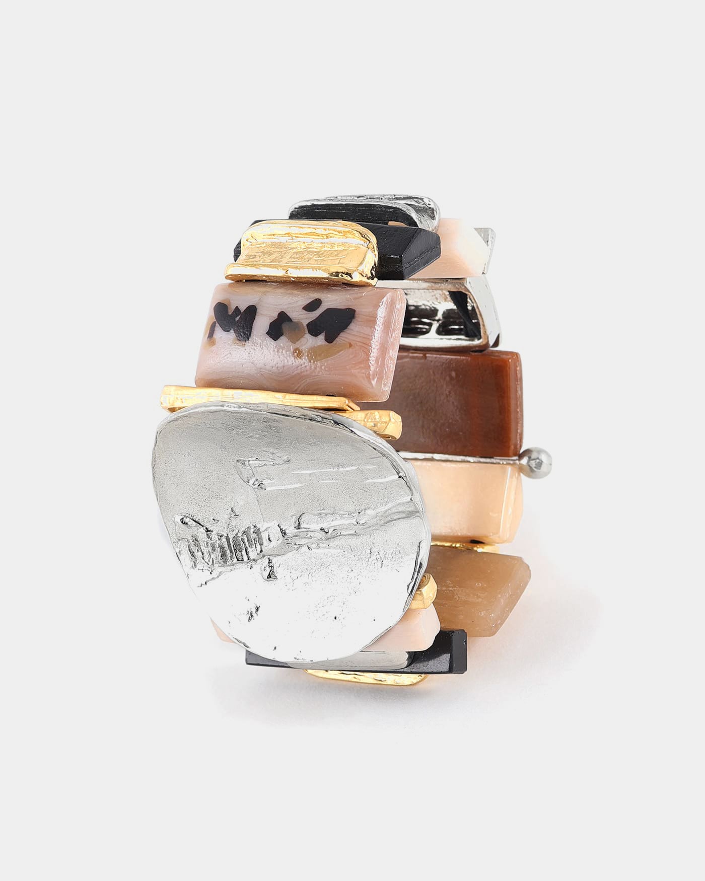 Bracelet Ursine Deux tons