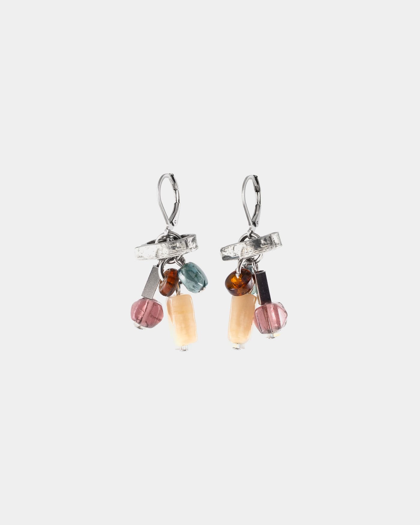 Boucles d'oreilles Juncus Argent