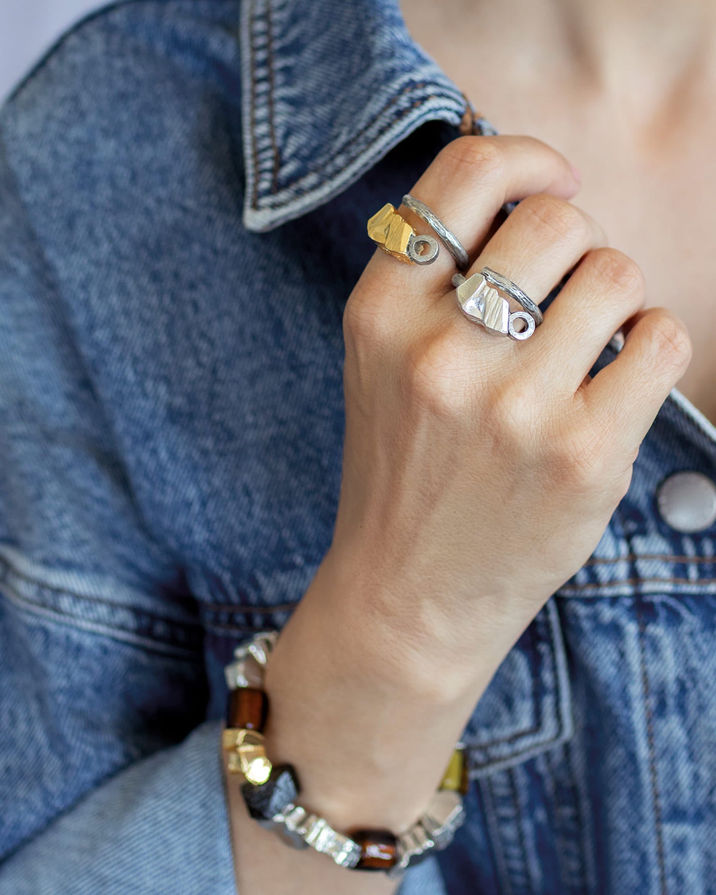 Azula Silver Ring