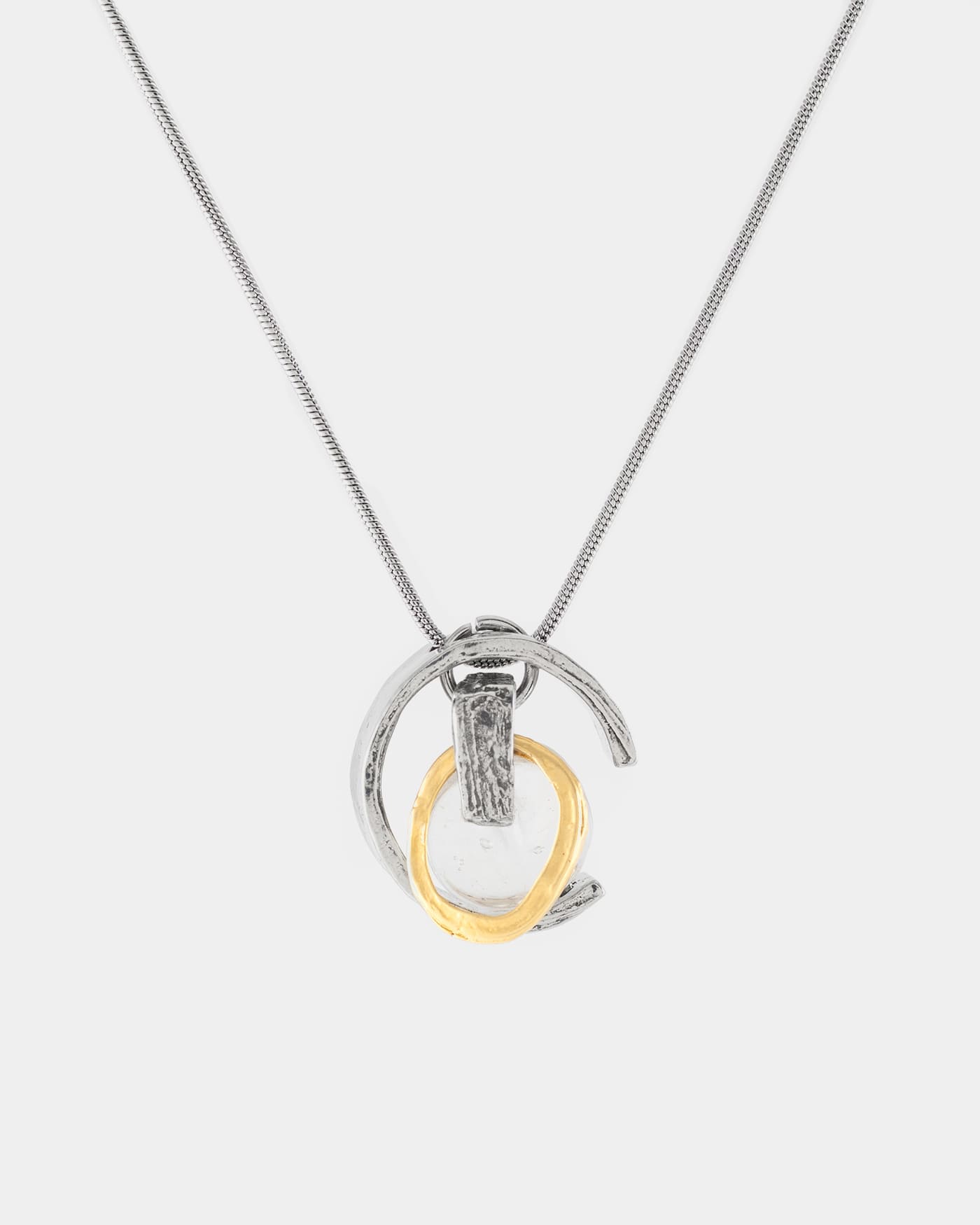 Favia Two-tone Necklace