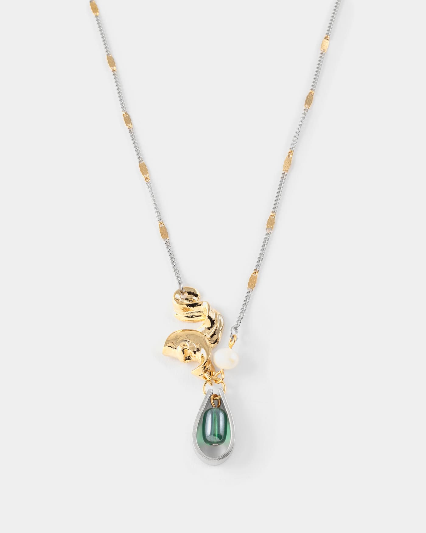 Ferya Two-tone Necklace