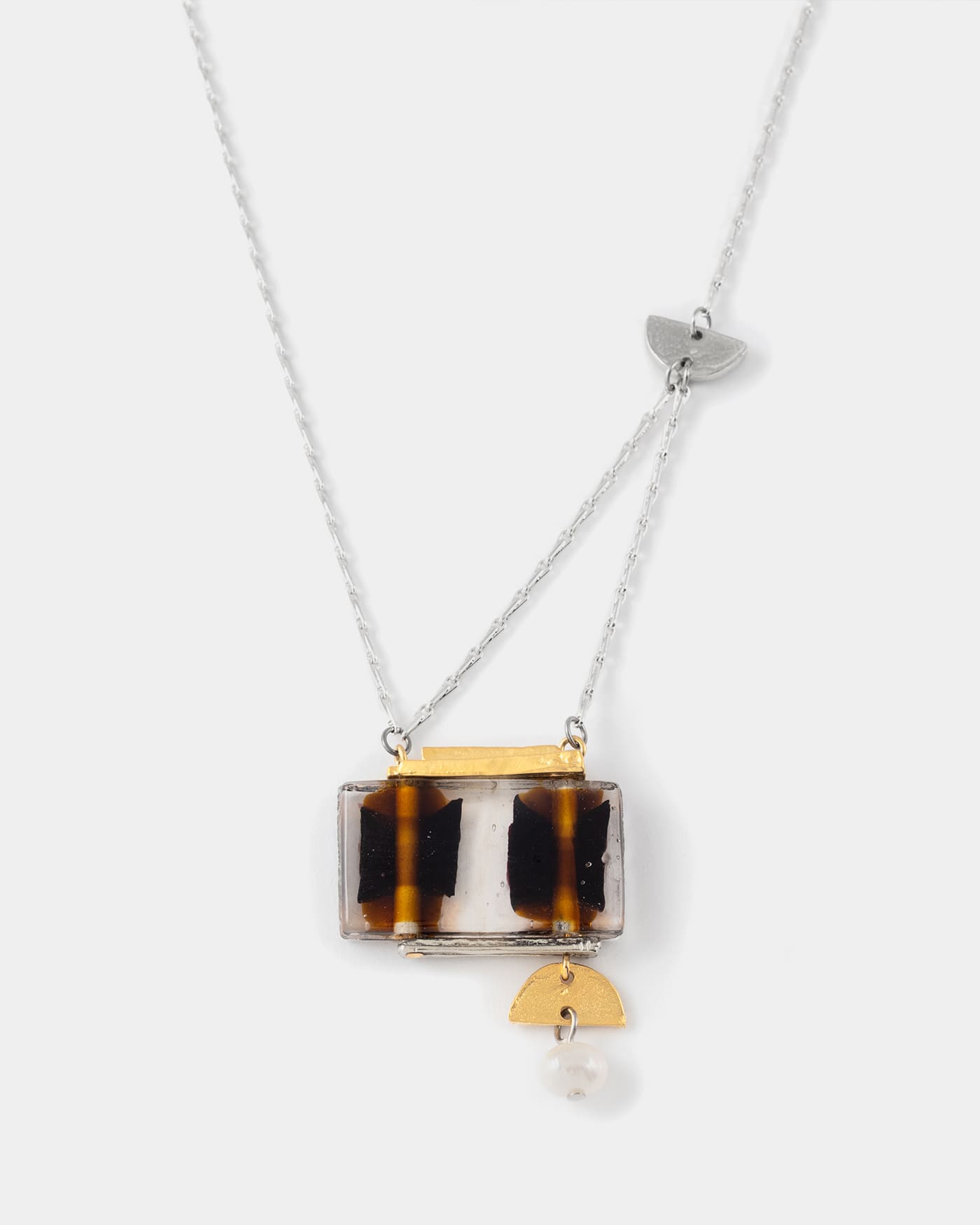 Ilyne Two-tone Necklace
