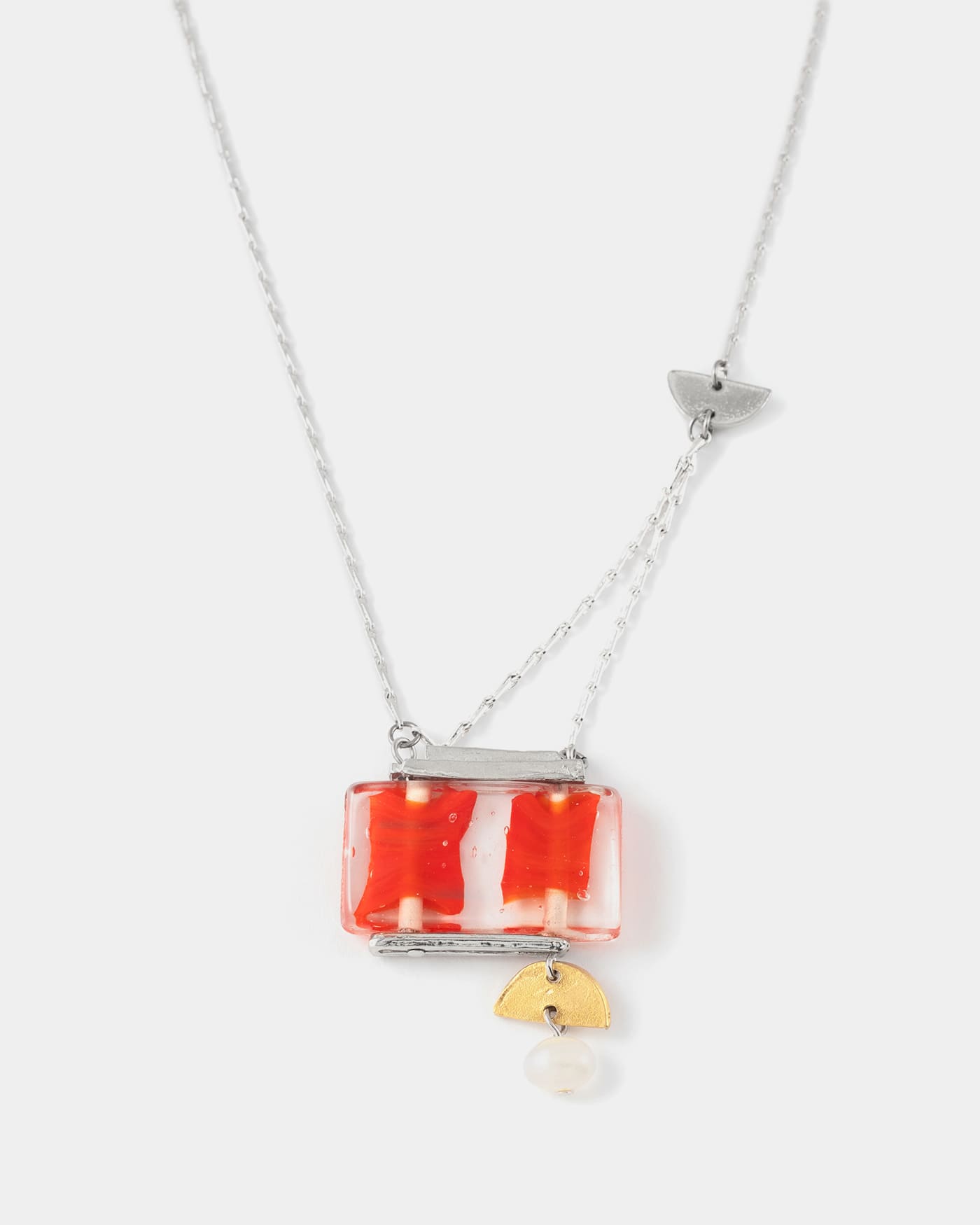 Ilyne Two-tone Necklace