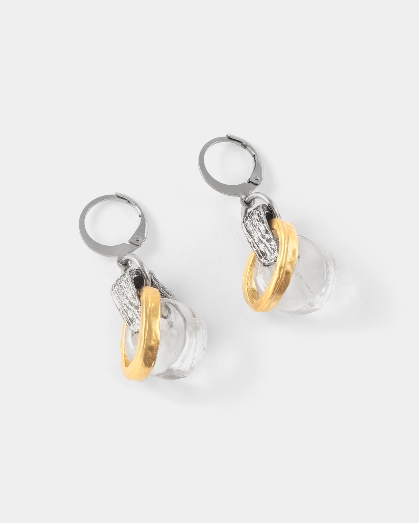 Elyra Two-tone Earrings