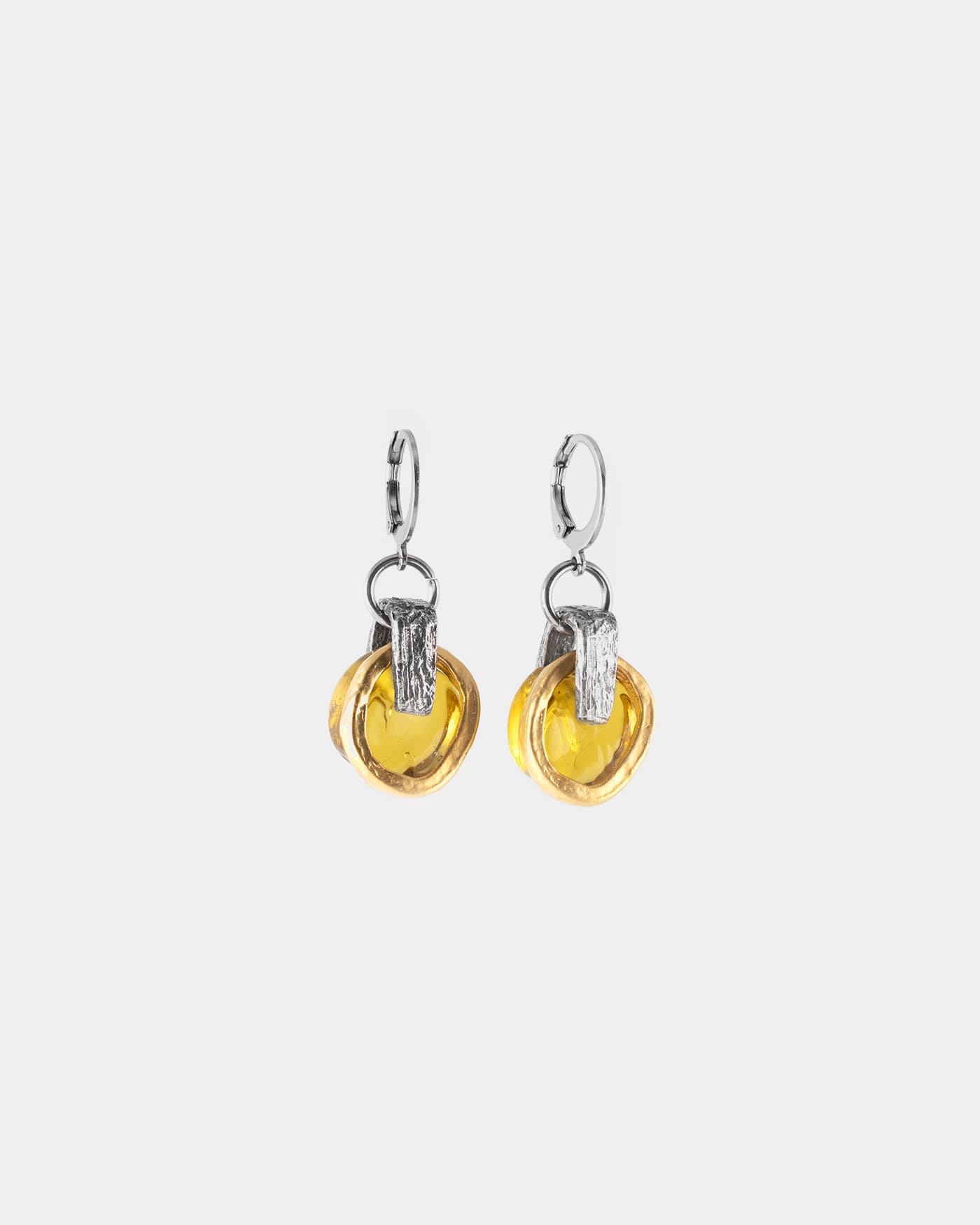 Boucles d'oreilles Elyra Deux tons