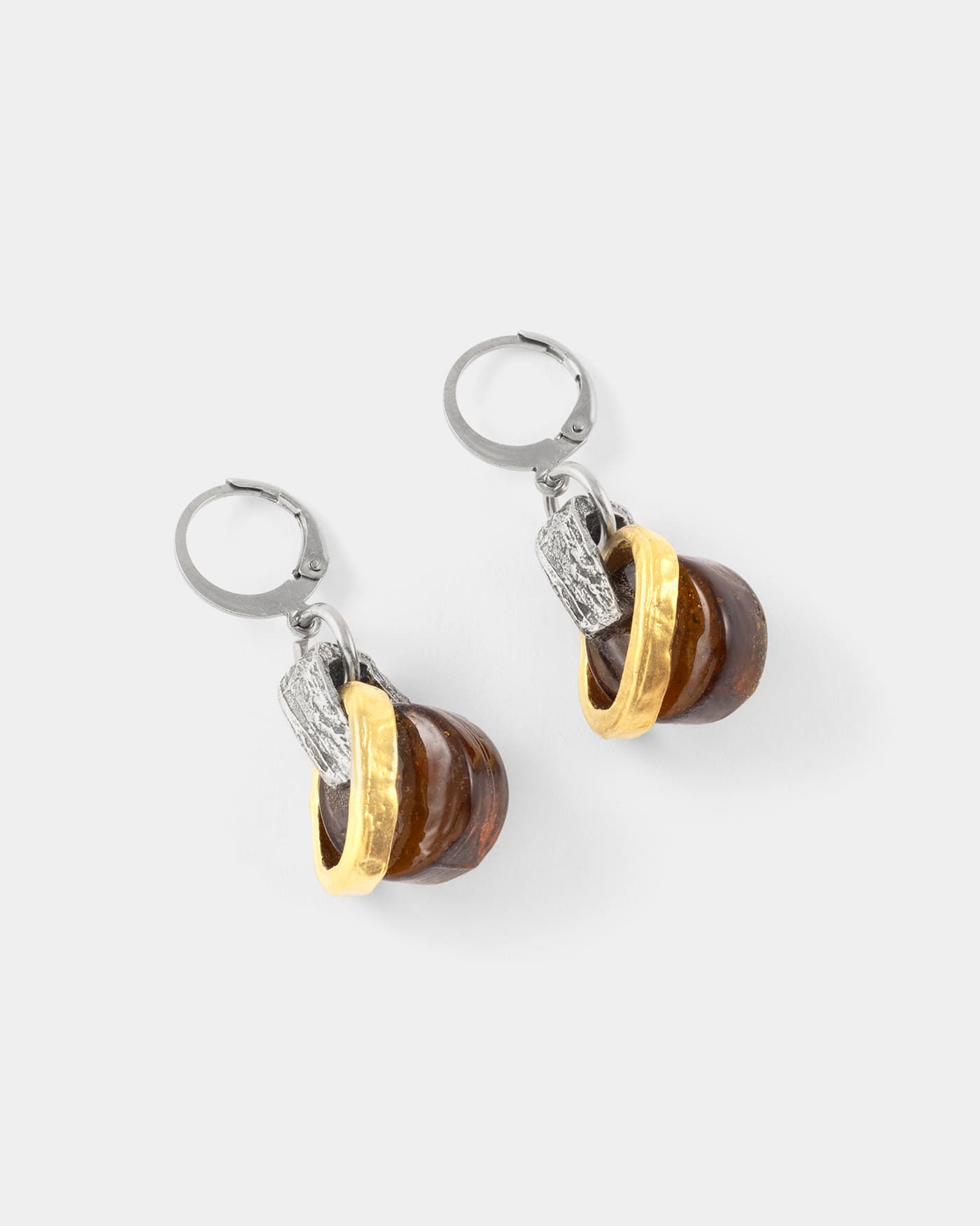 Elyra Two-tone Earrings