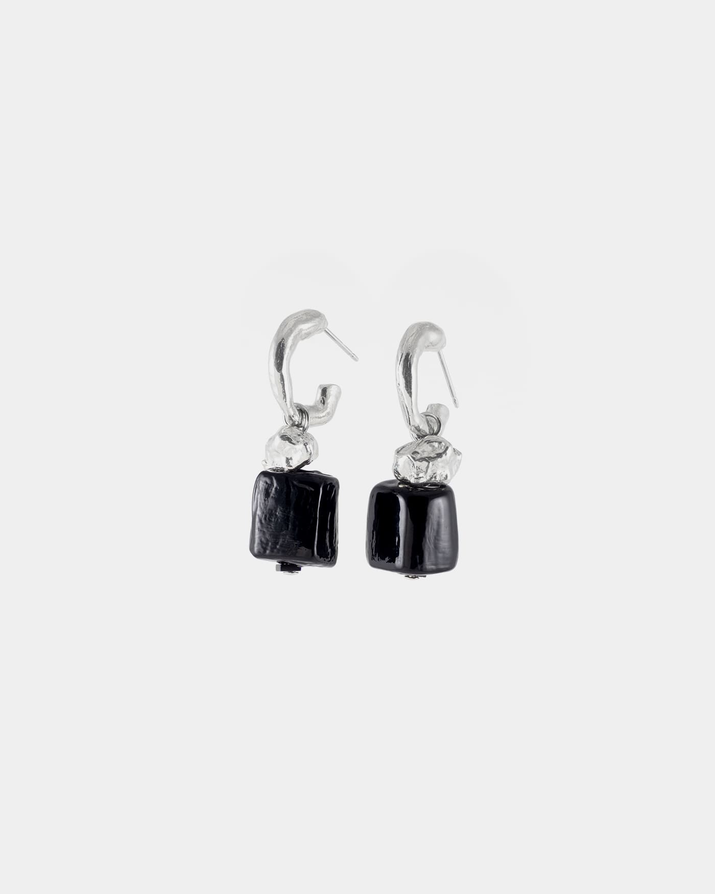 Boucles d'oreilles Melune Argent