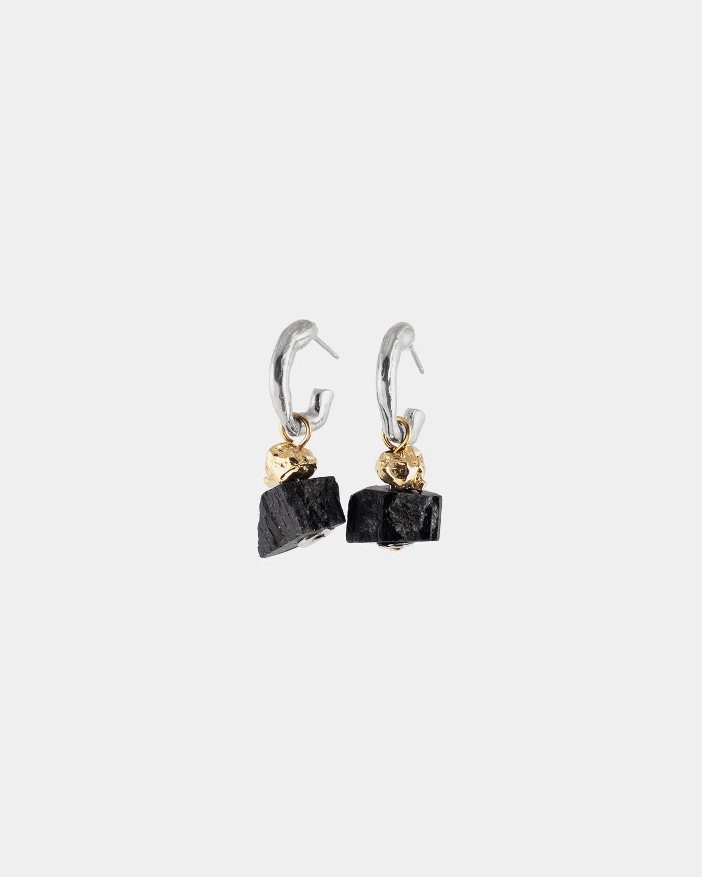 Boucles d'oreilles Melune Deux tons