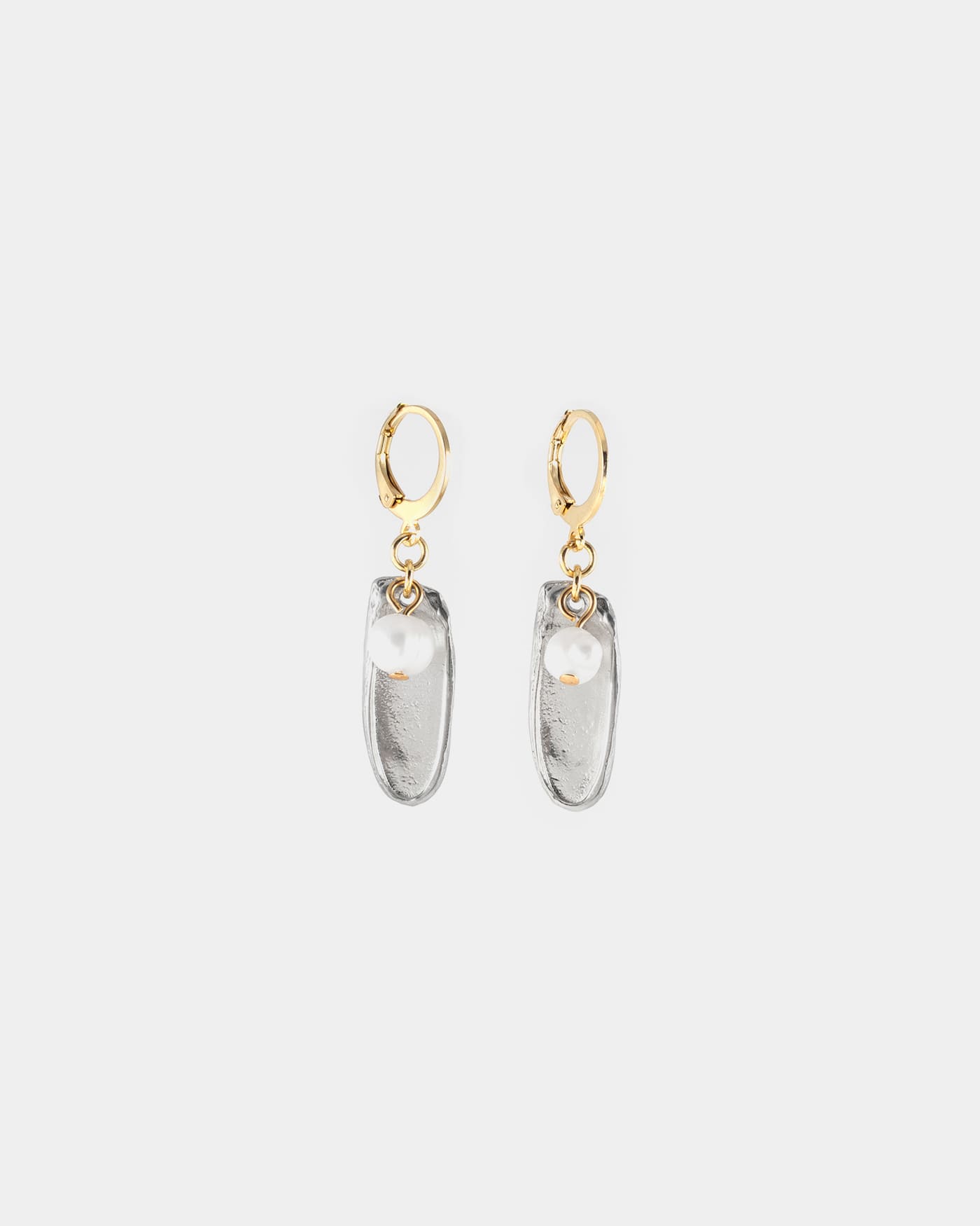 Boucles d'oreilles Jaspero Deux tons