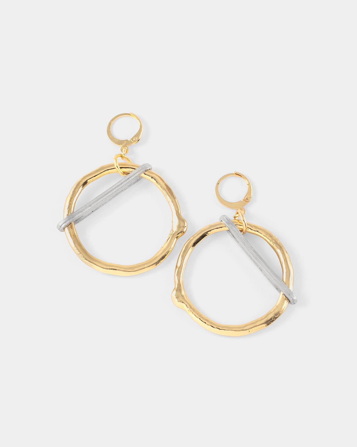 Boucles d'oreilles Osméra Deux tons