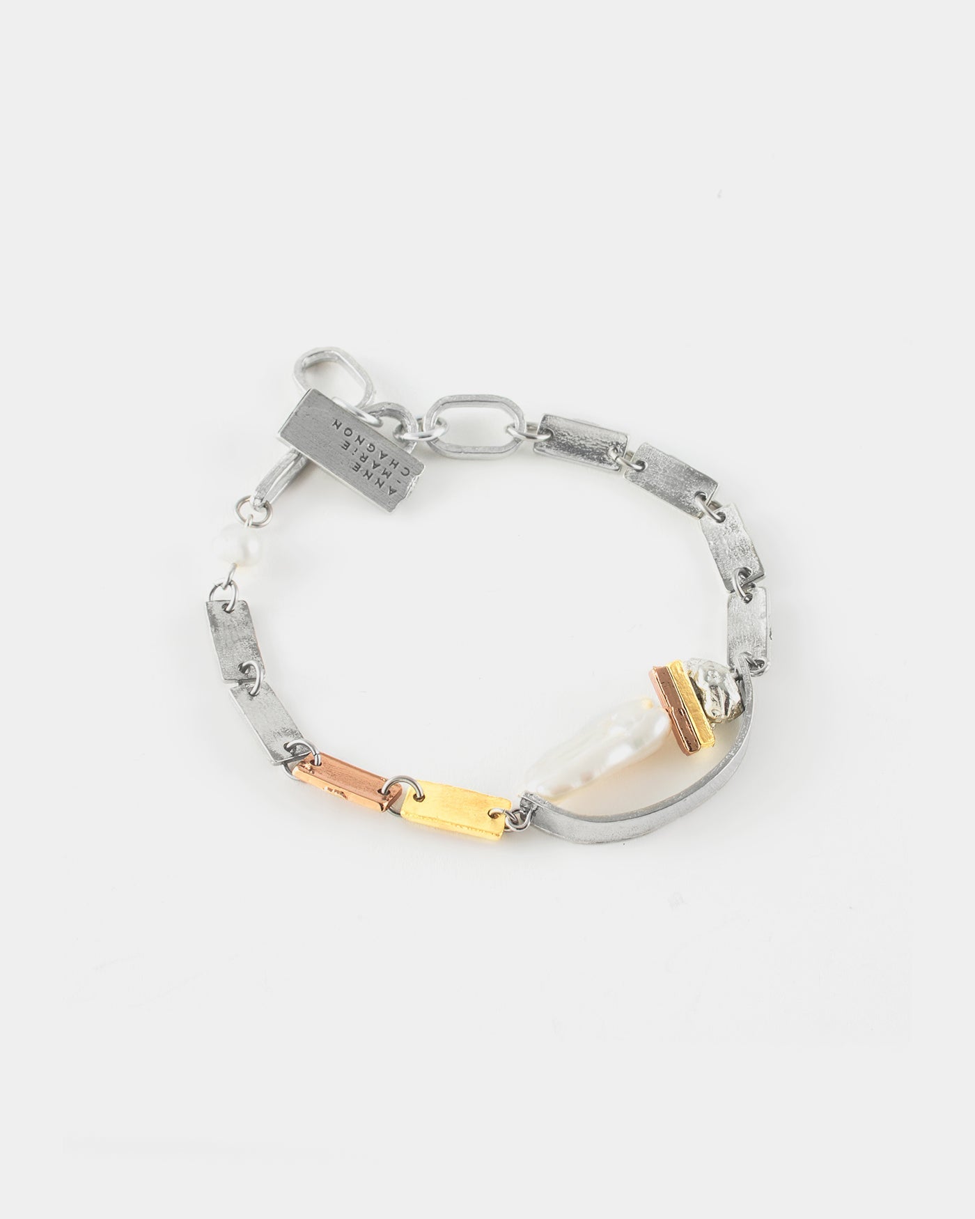 Freddy two-tone bracelet