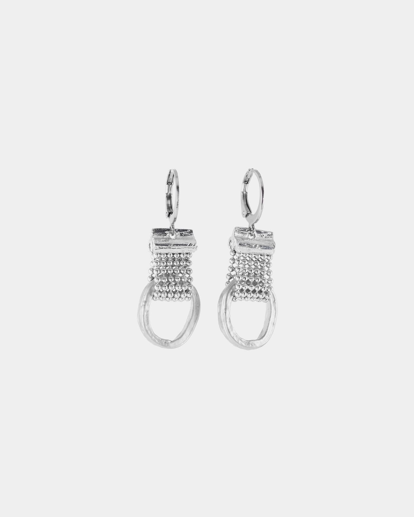 Boucles d'oreilles Flamora Argent