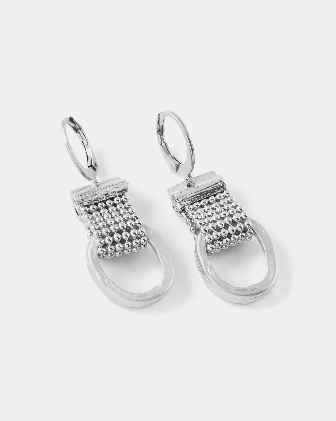 Boucles d'oreilles Flamora Argent