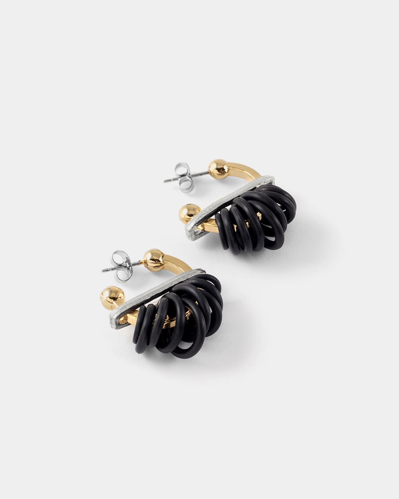 Boucles d'oreilles Jellya Deux tons