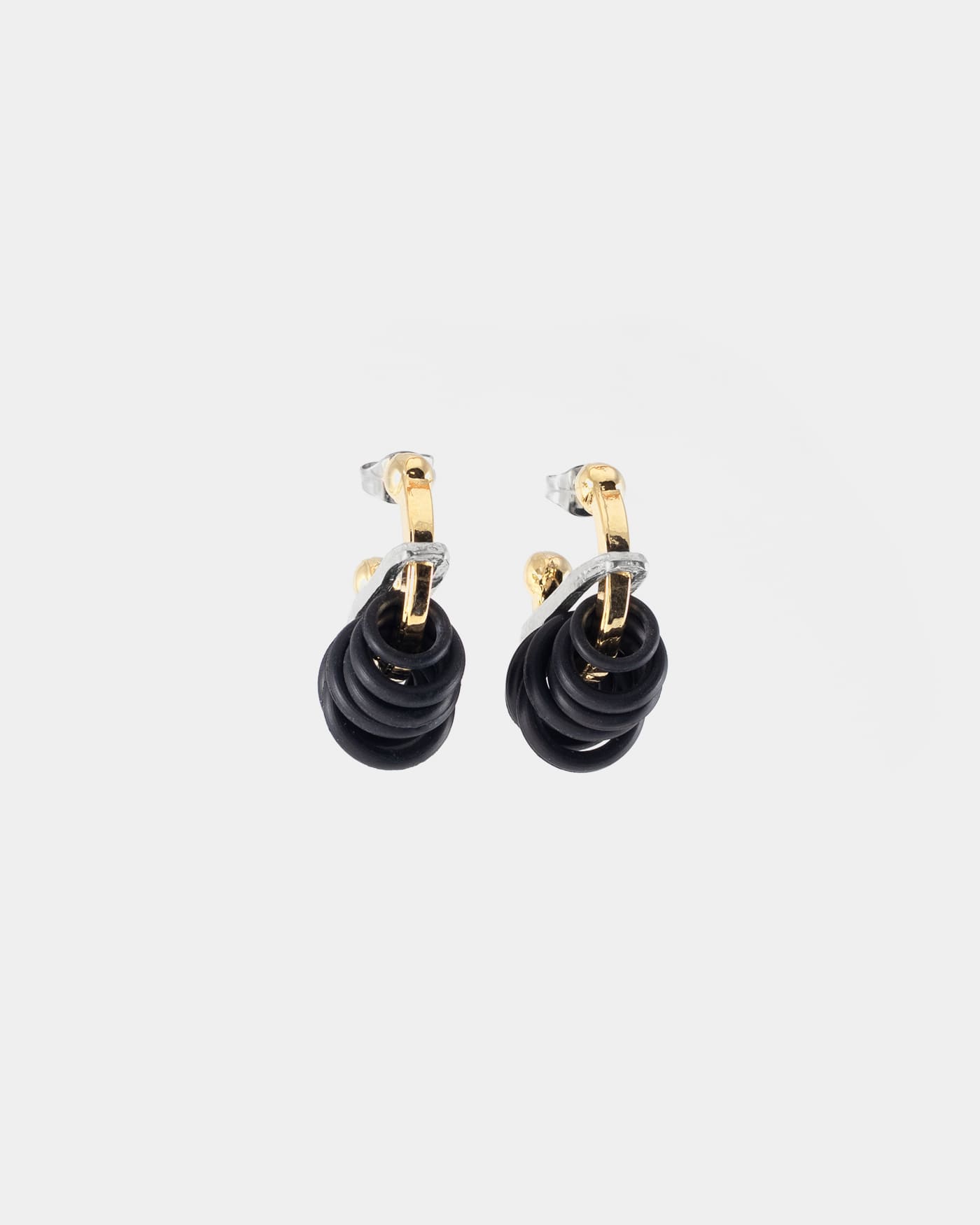 Boucles d'oreilles Jellya Deux tons