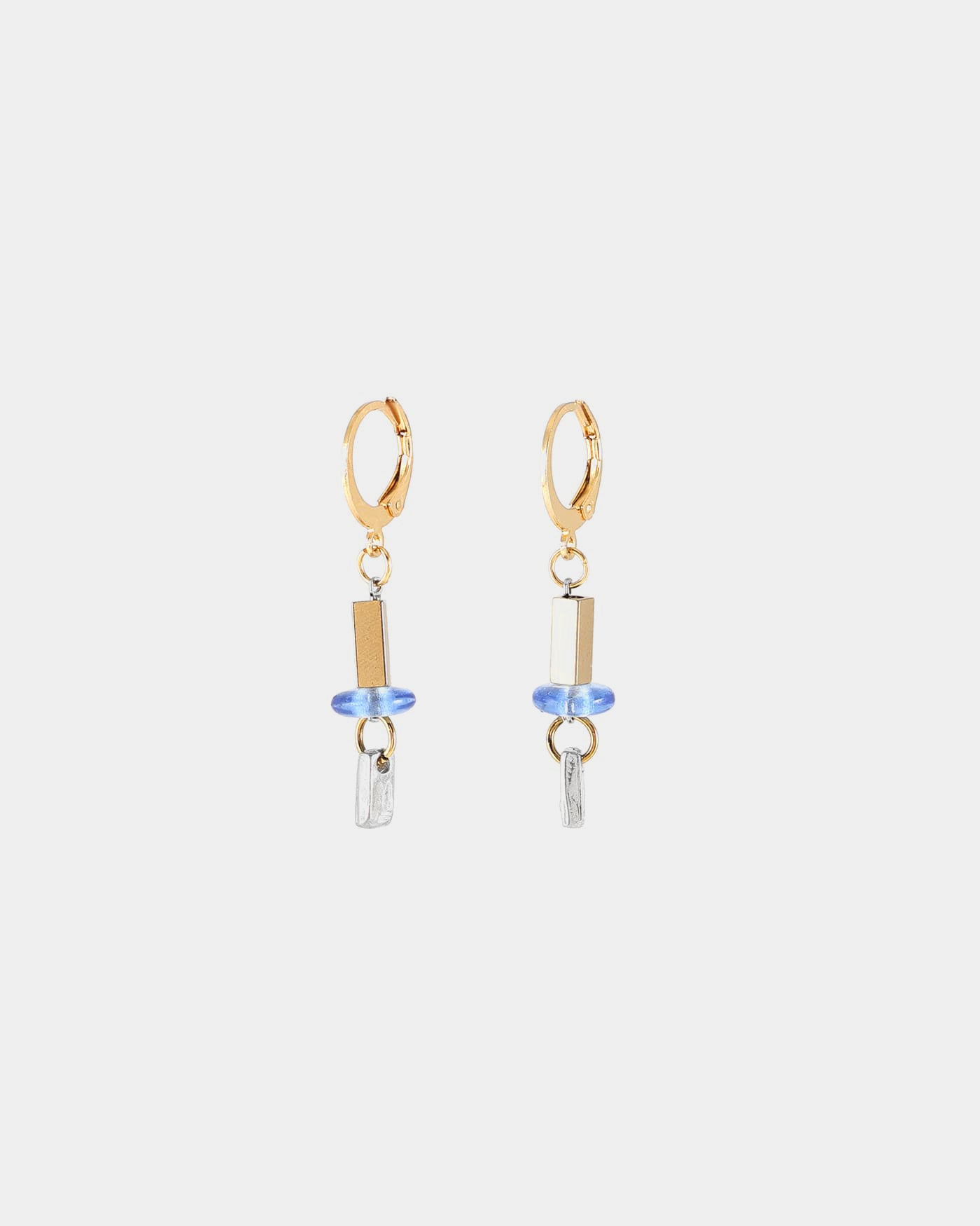 Boucles d'oreilles Diani Deux tons