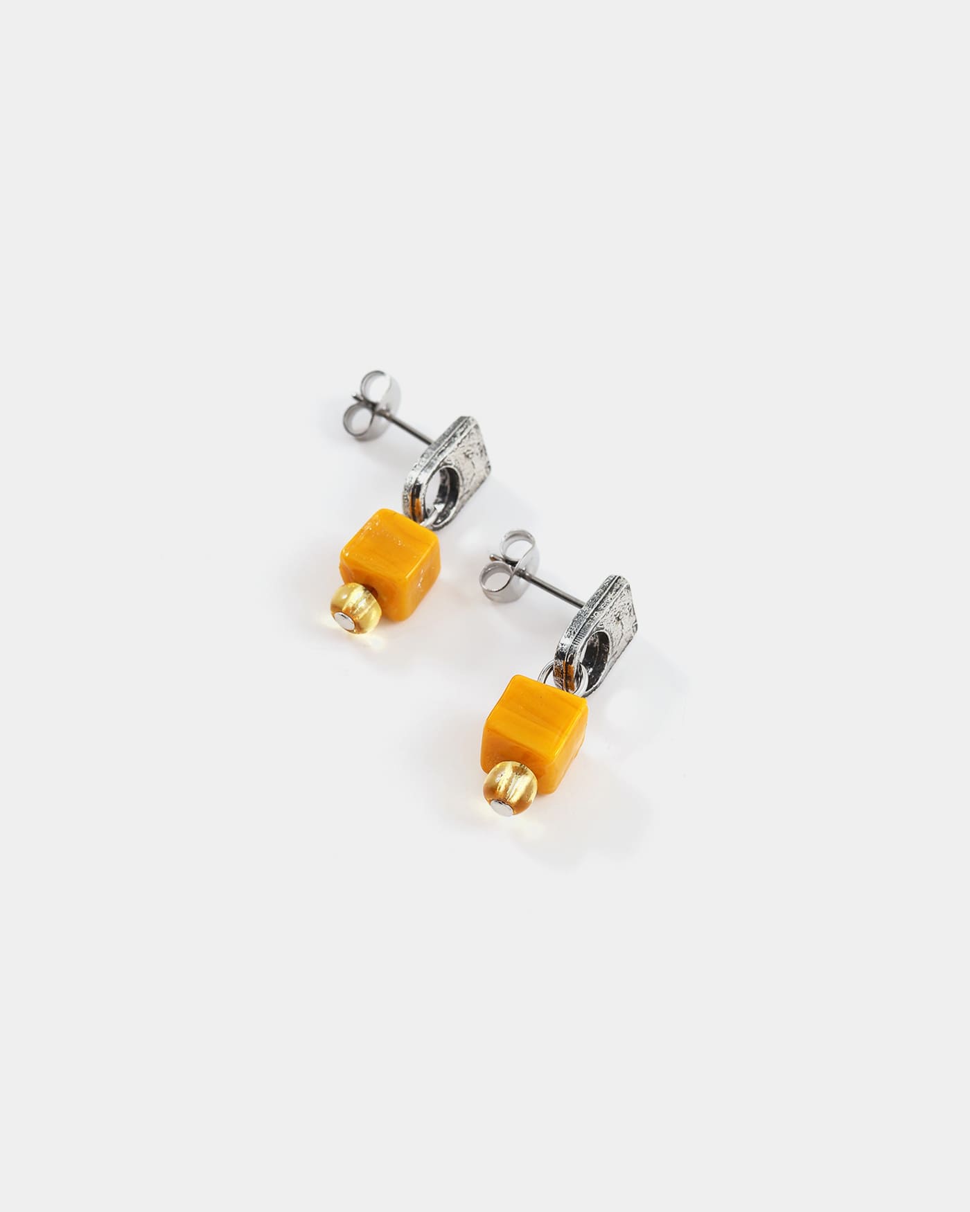Boucles d'oreilles Nodus Argent
