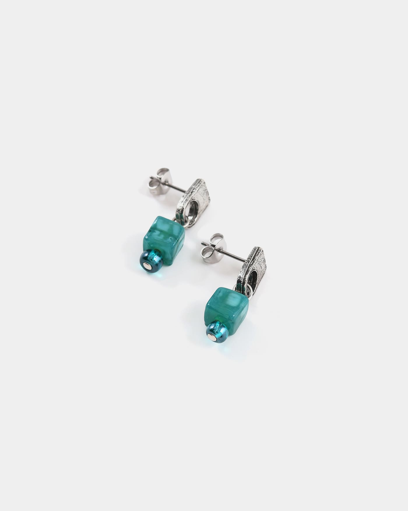 Boucles d'oreilles Nodus Argent