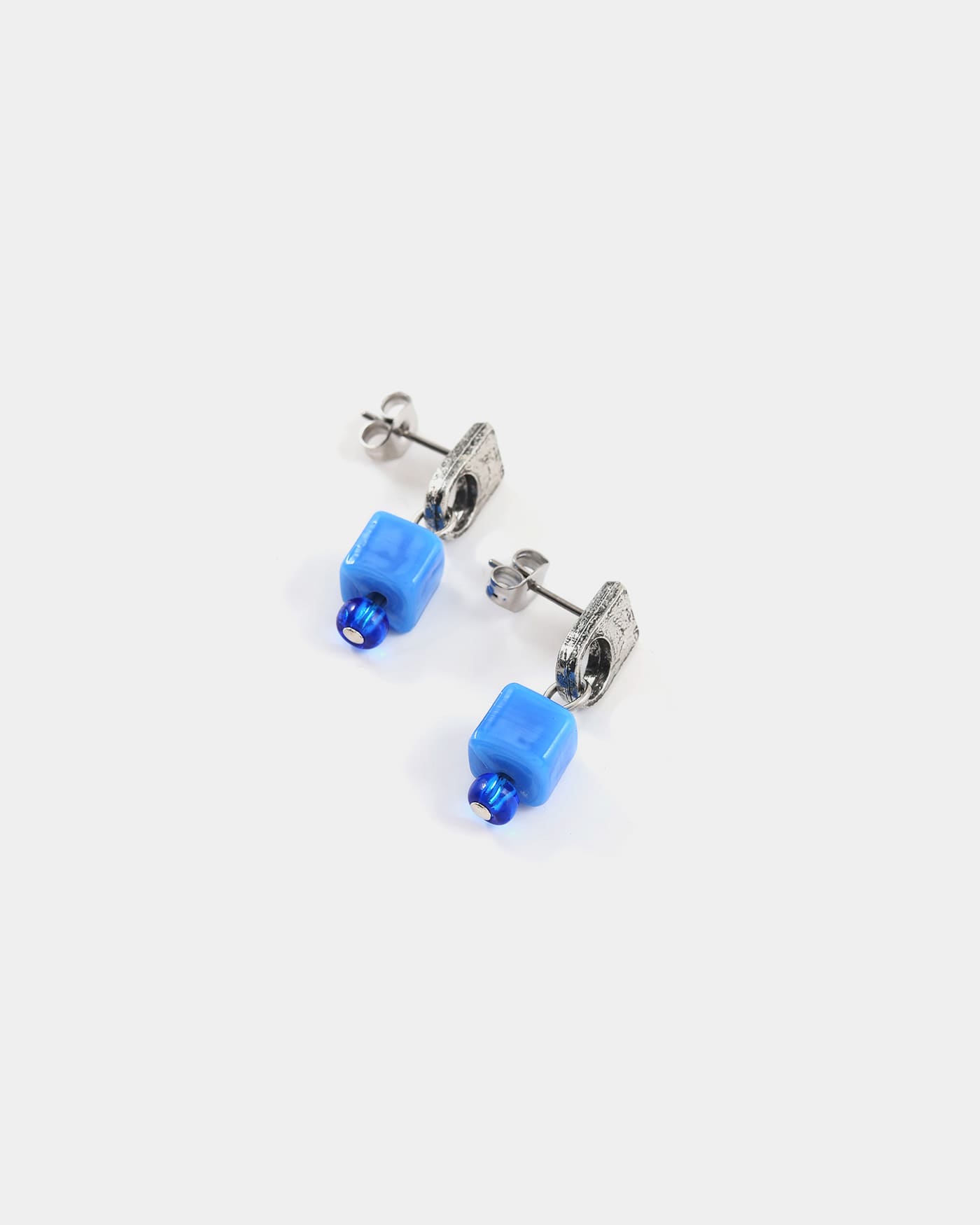 Boucles d'oreilles Nodus Argent