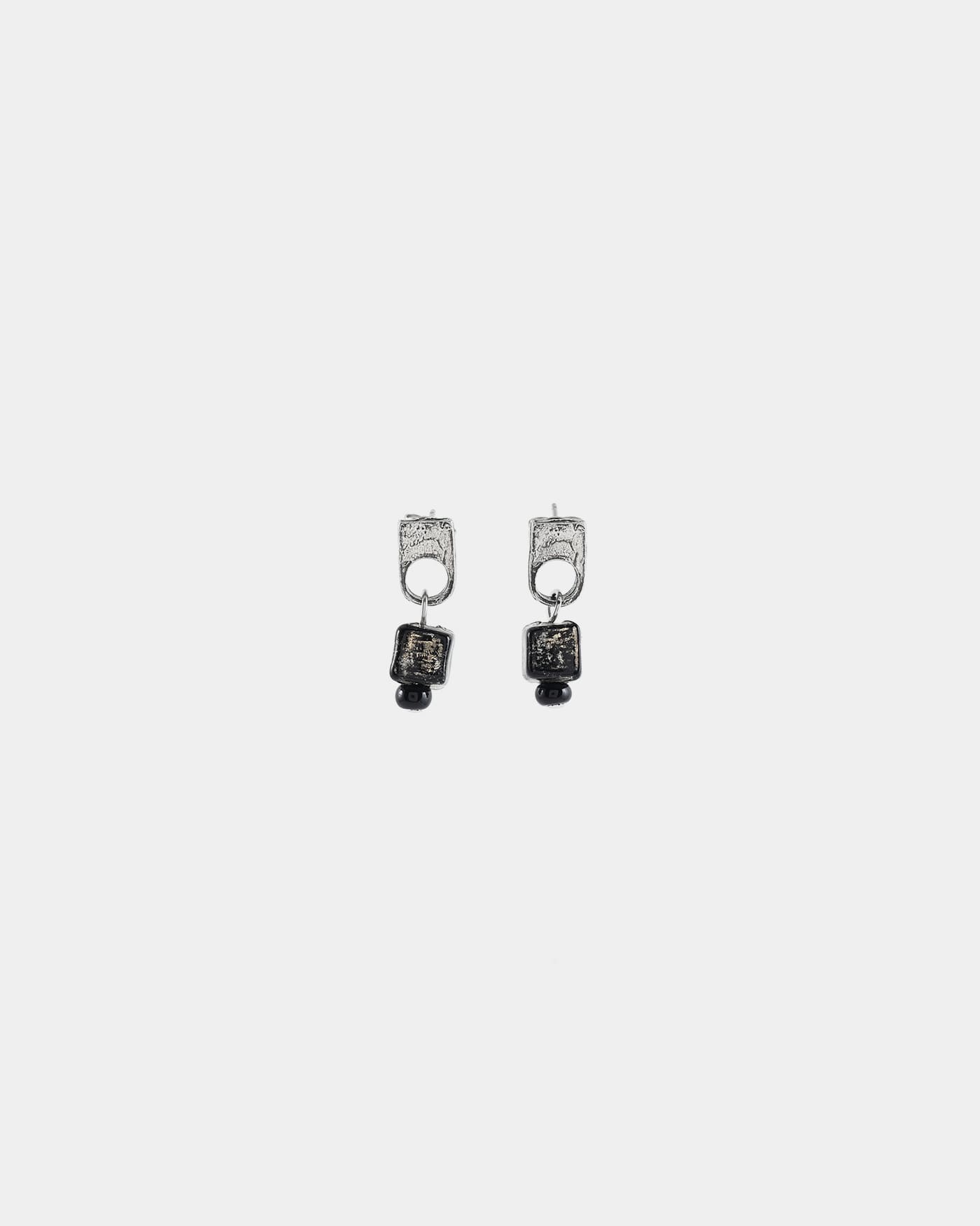 Boucles d'oreilles Nodus Argent