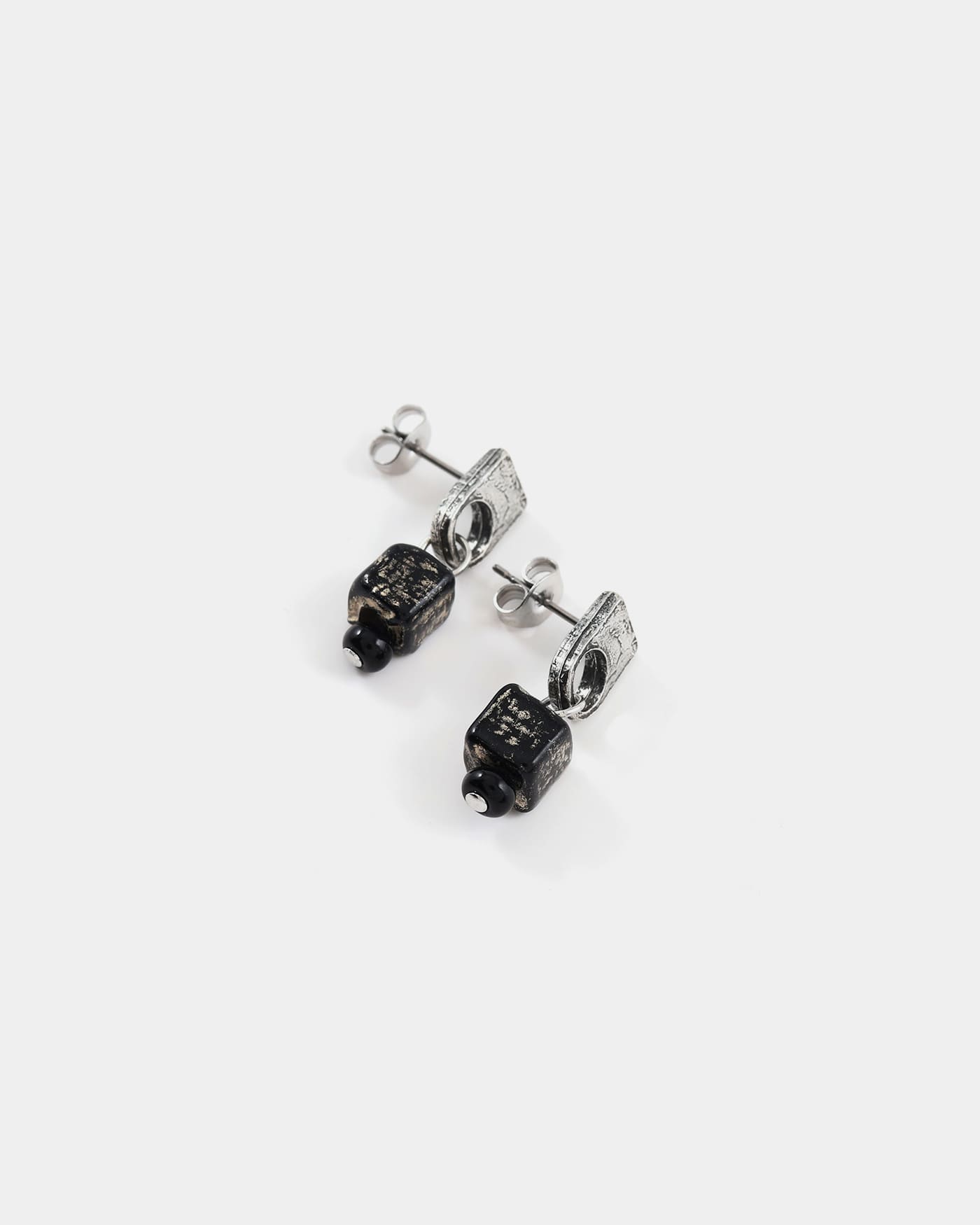 Boucles d'oreilles Nodus Argent