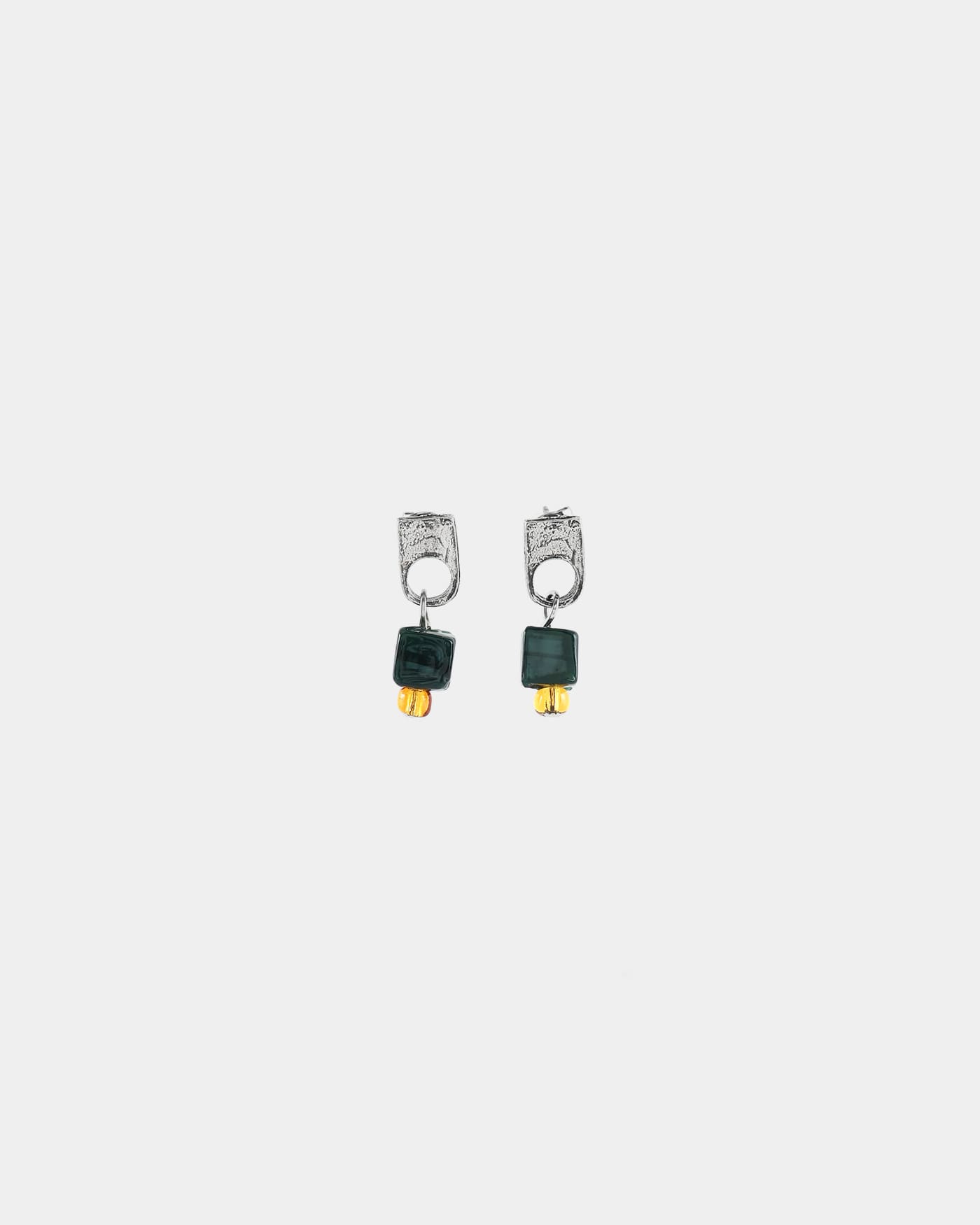 Boucles d'oreilles Nodus Argent