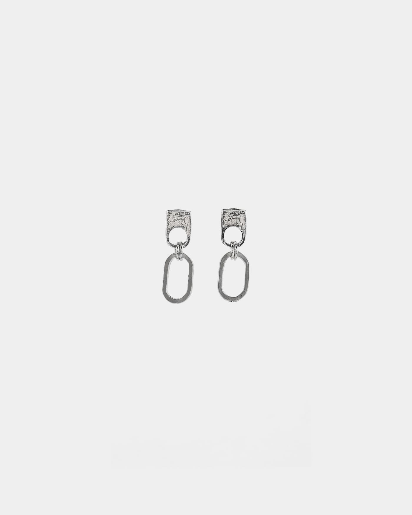 Boucles d'oreilles Nunki Argent