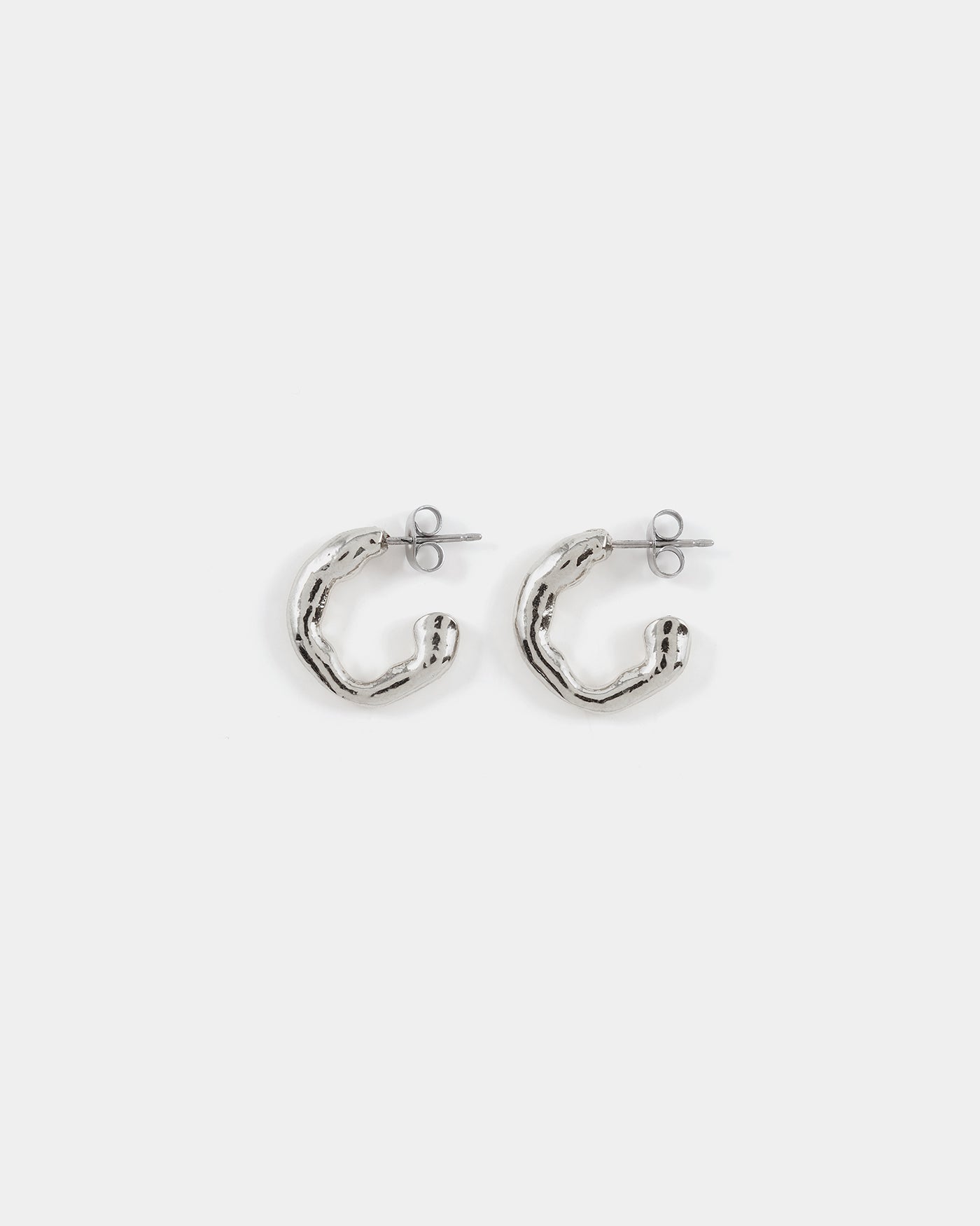 Fornax silver earrings