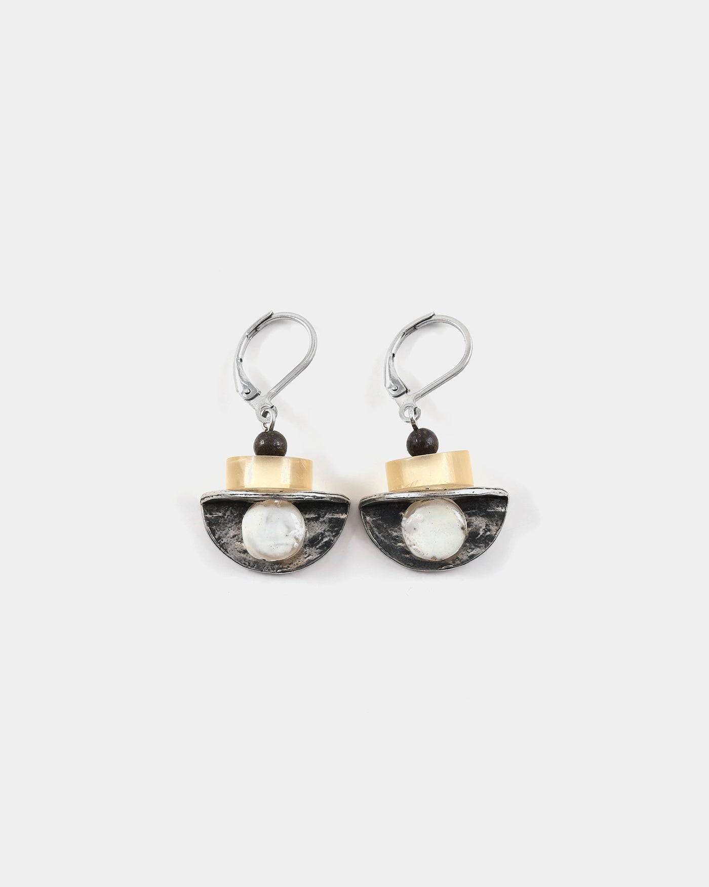 Mirzam silver earrings