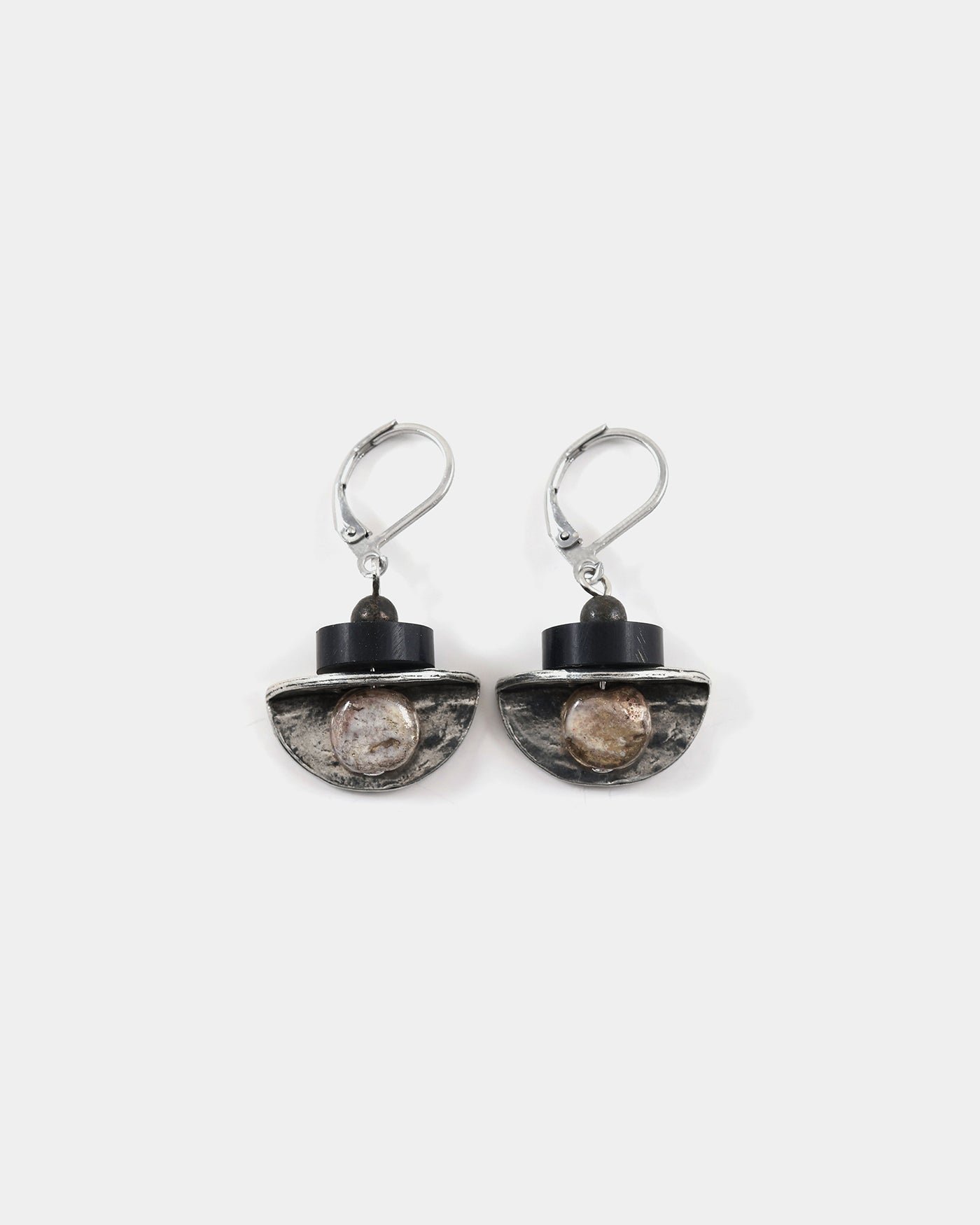 Mirzam silver earrings