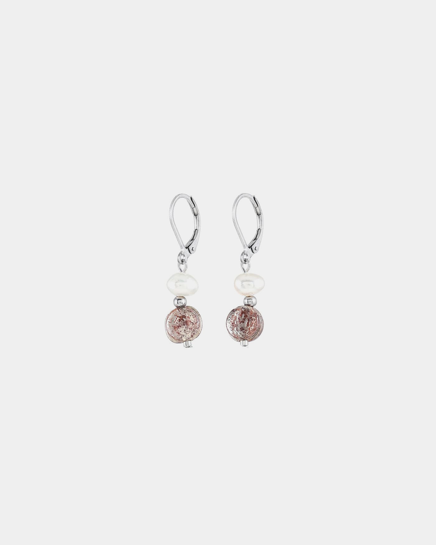 Boucles d'oreilles Beta Argent