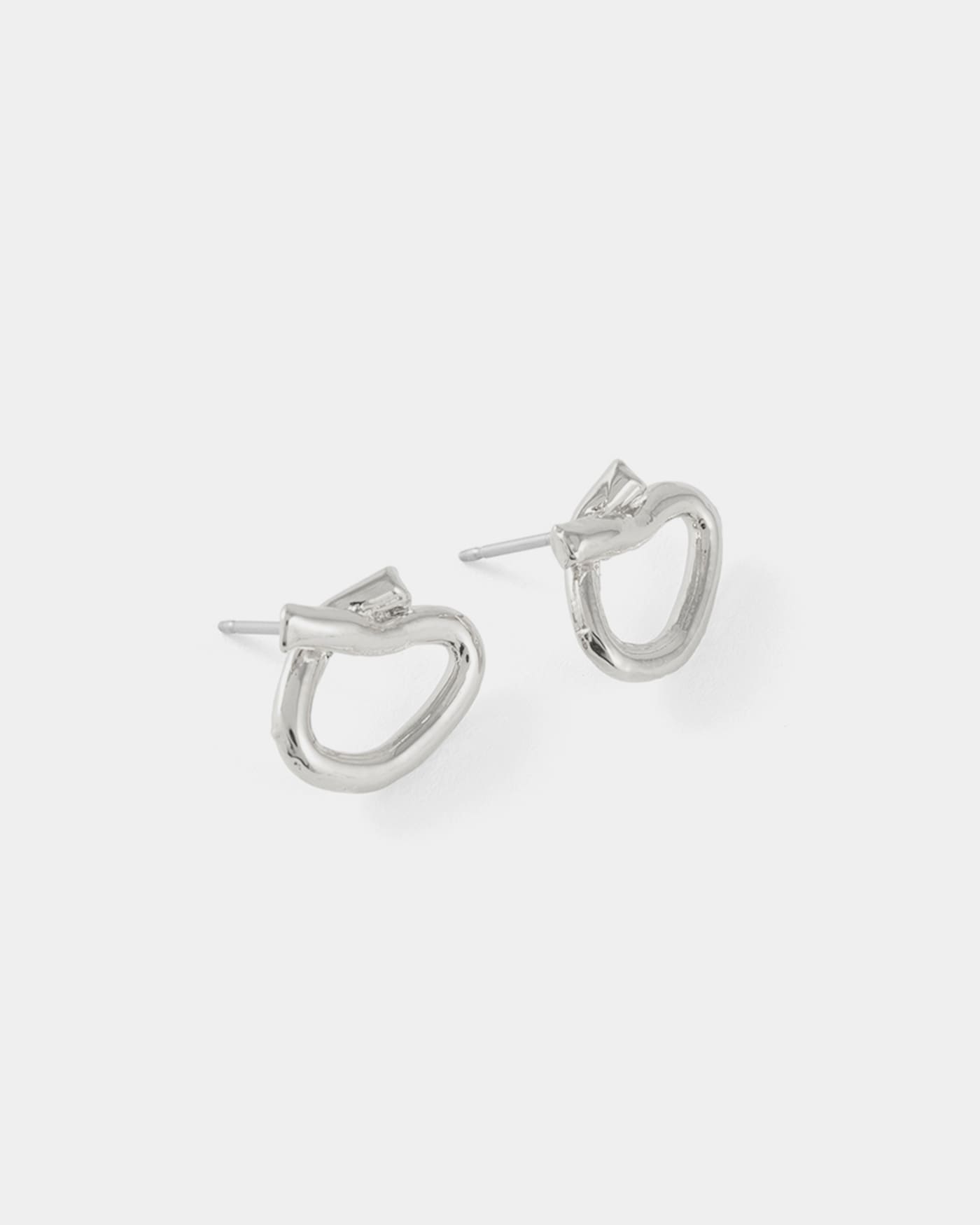 Boucles d'oreilles Calyx Argent