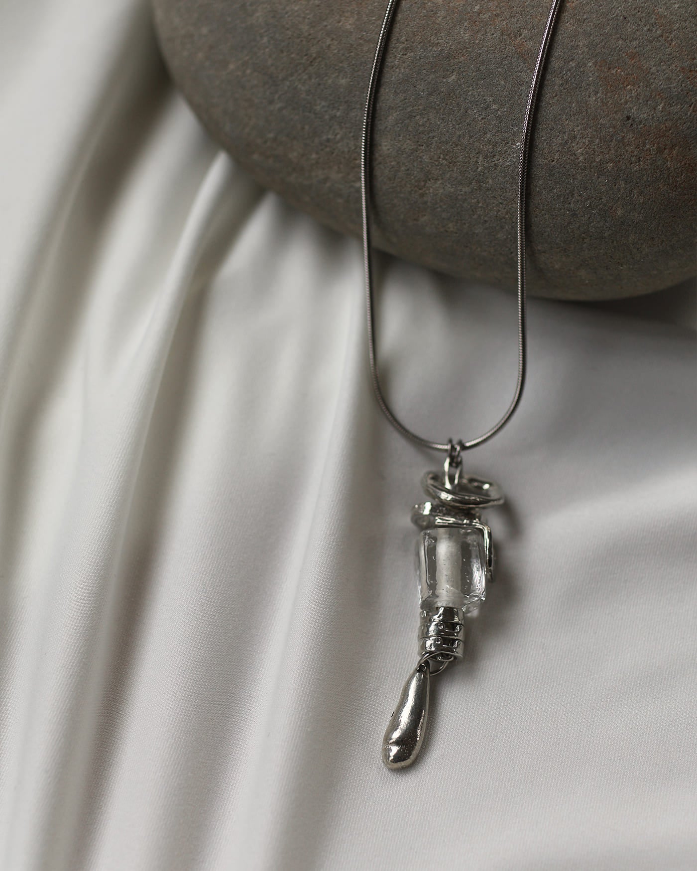 Gliese Silver Necklace