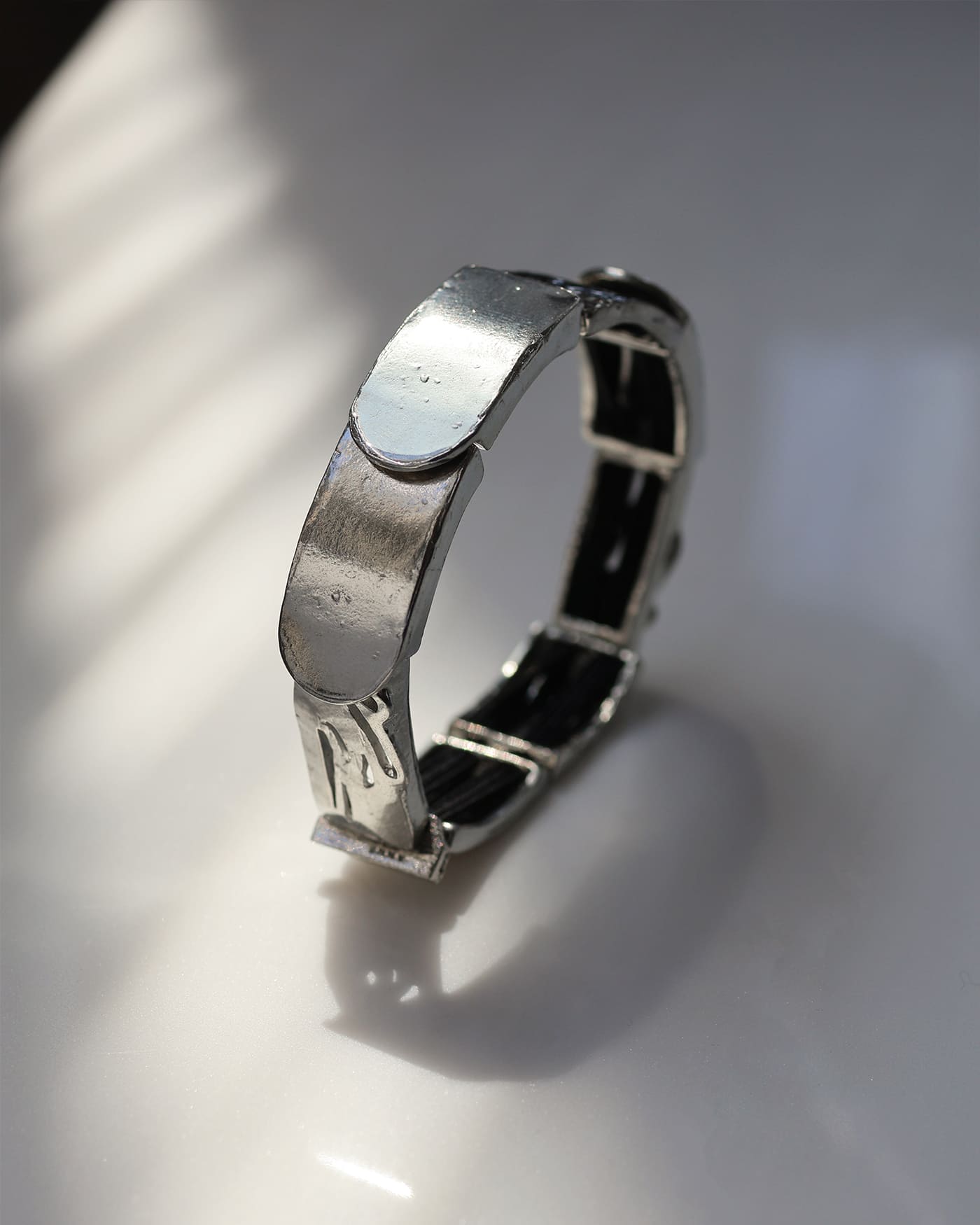 Solar Silver Bracelet